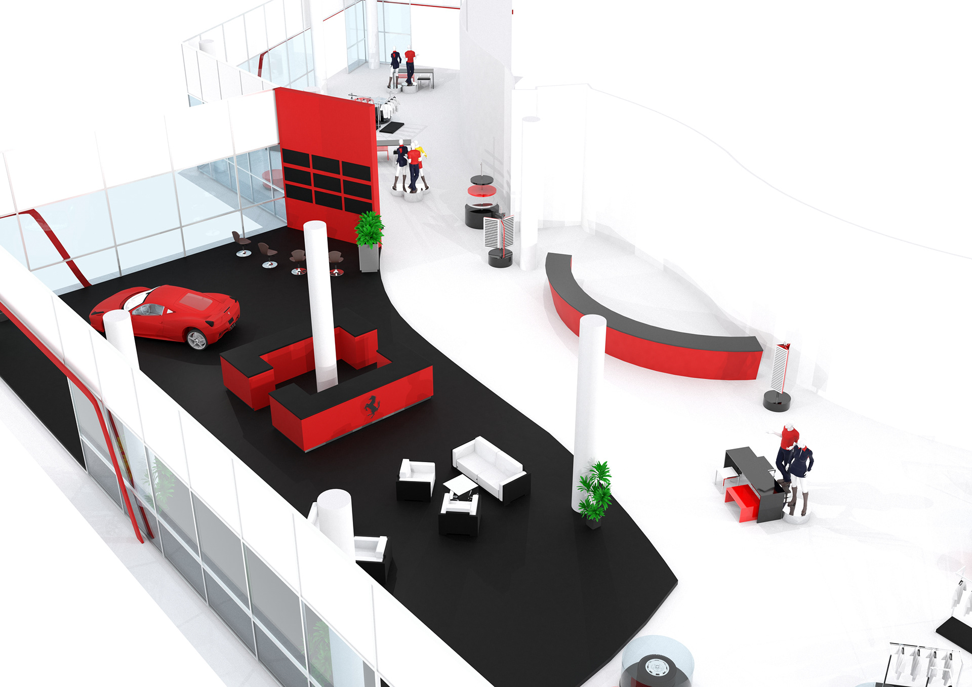 Ferrari Store - Ferrari World Abu Dhabi