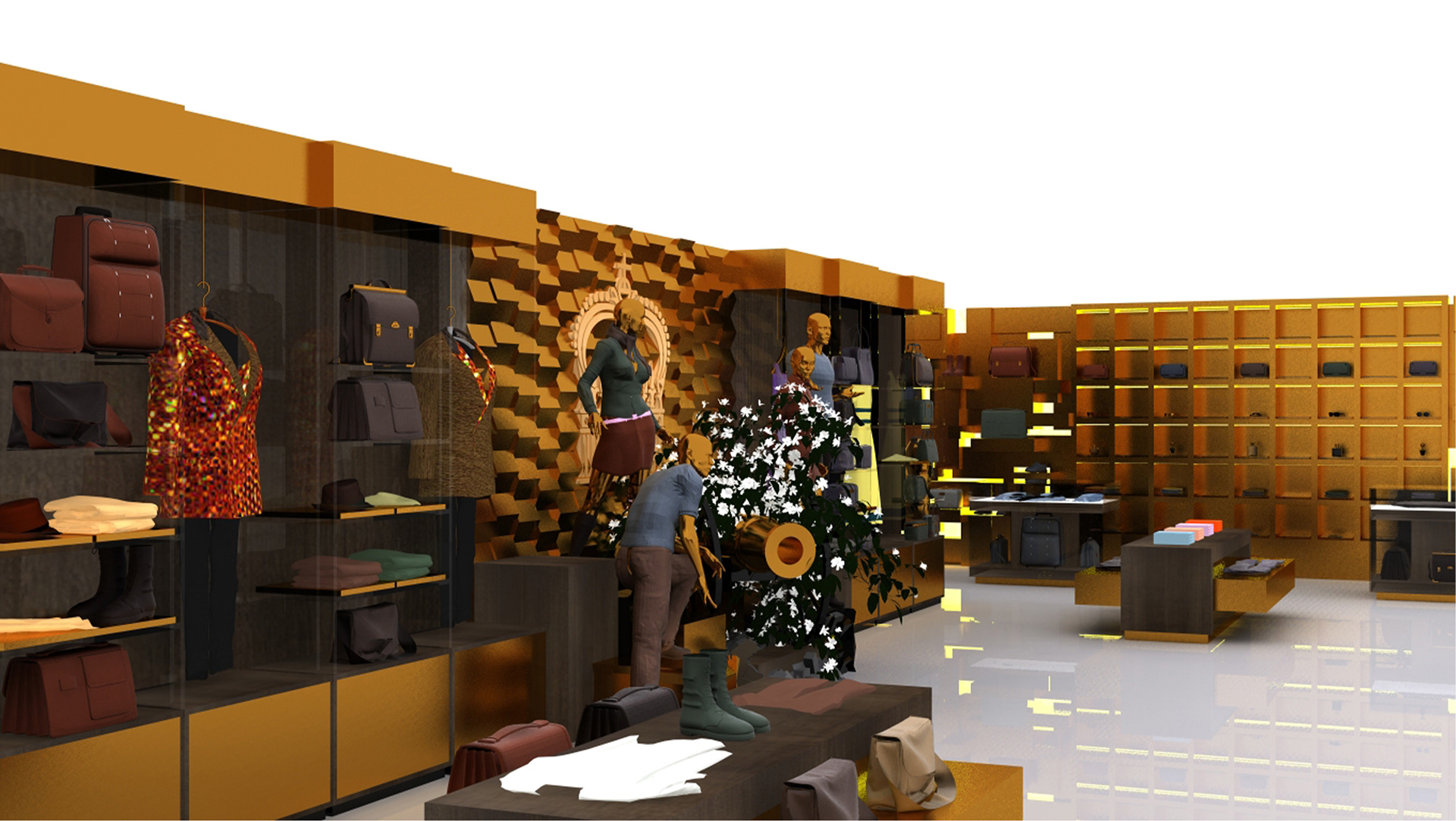 Nirvanology Boutique - Concept (Rendering)