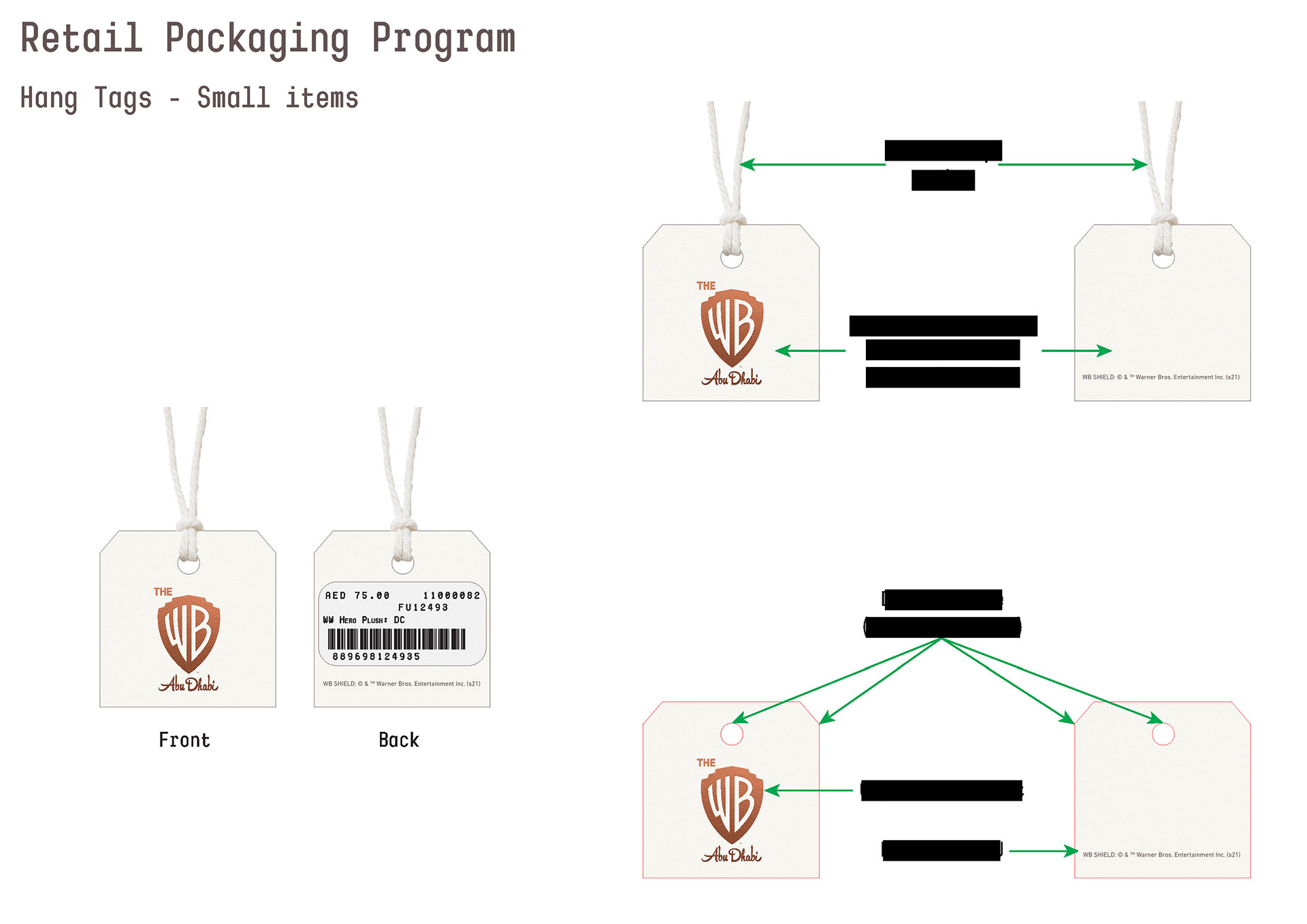 WB Hotel - Packaging