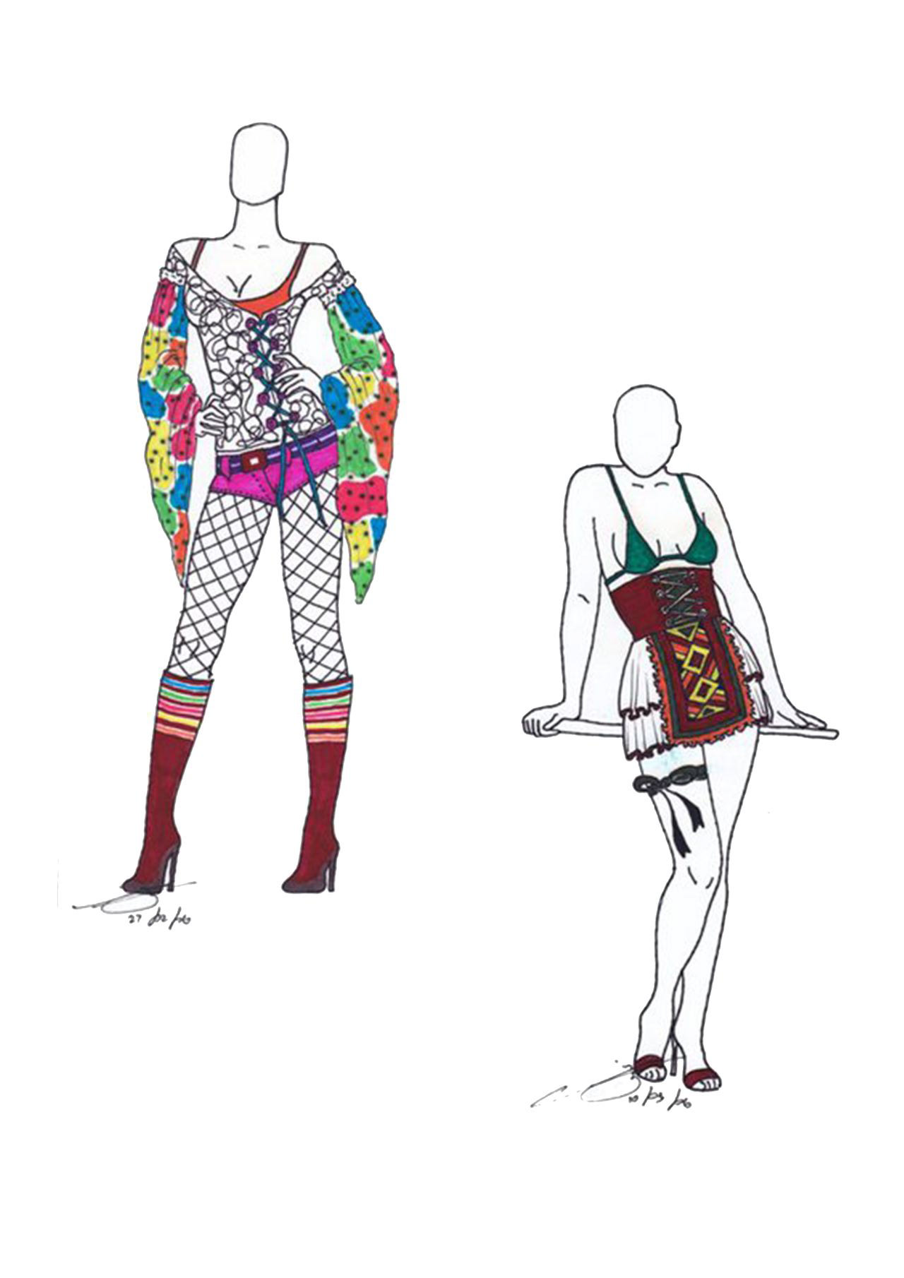 These are some of the sketches I did between 2005 - 2010.