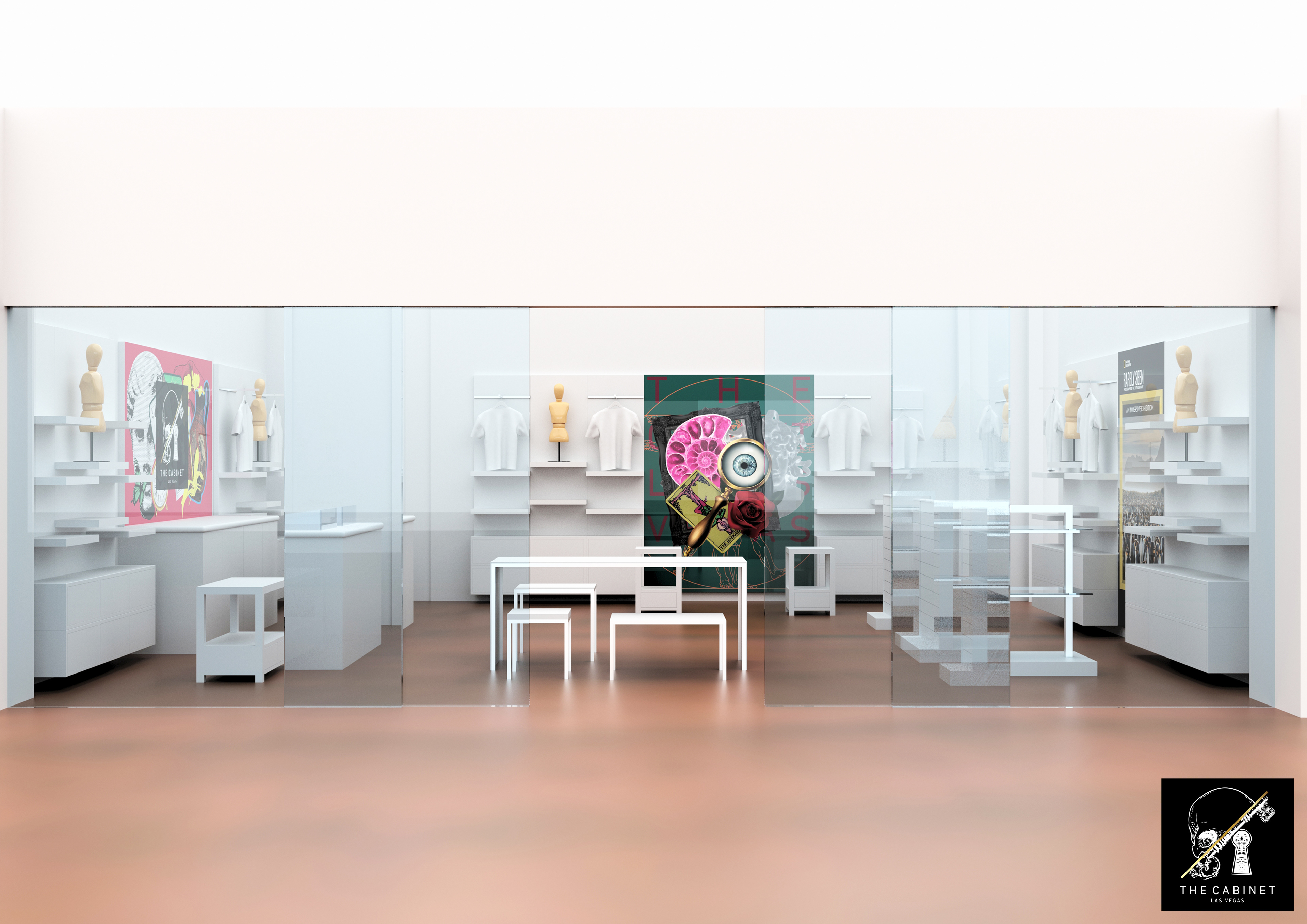 The Cabinet/The LockThe Cabinet/The Lock/The Gallery - Retail Store Concept/The Gallery - Retail