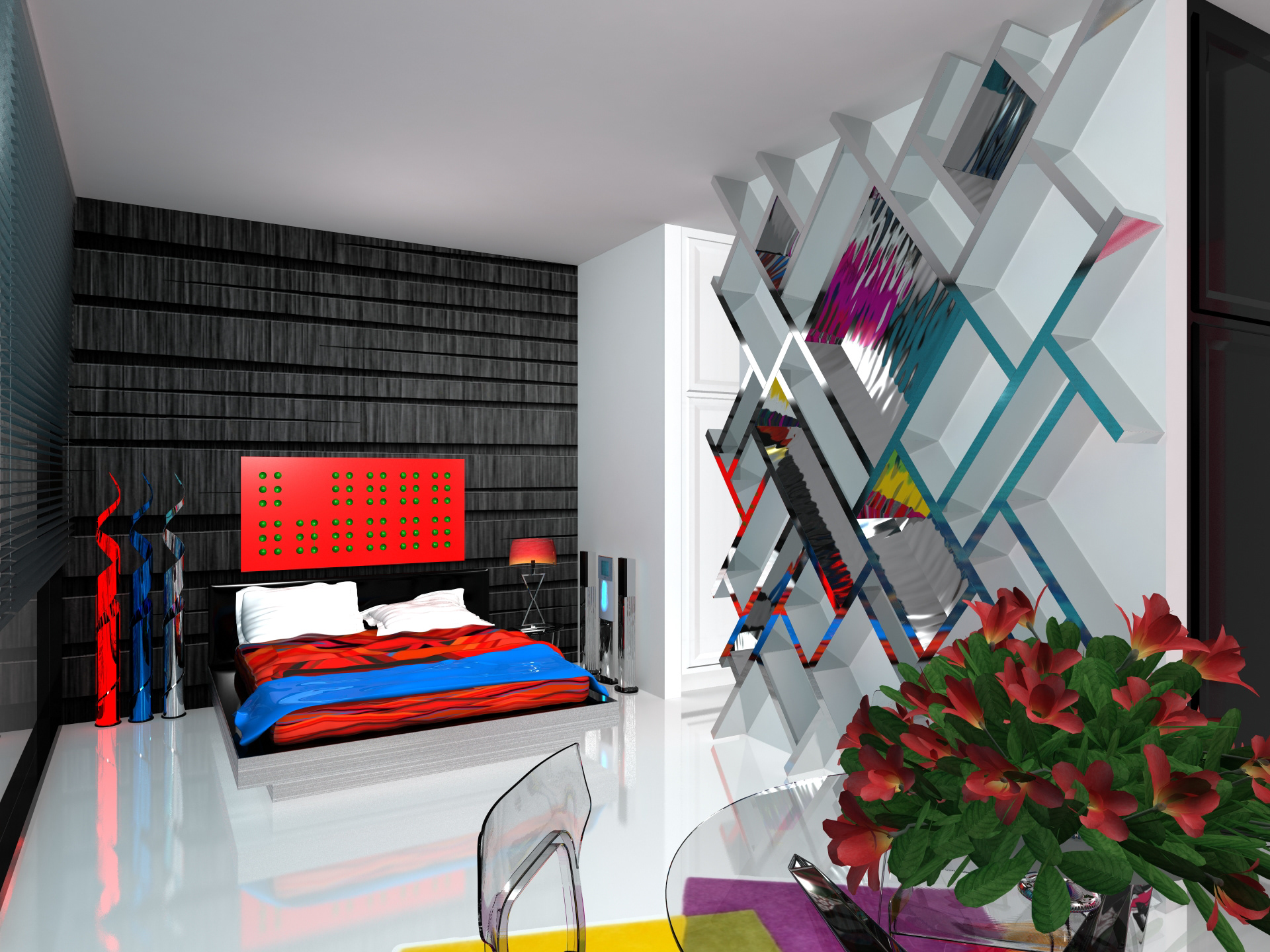Nirvana - Studio Apartment Concept (Rendering)