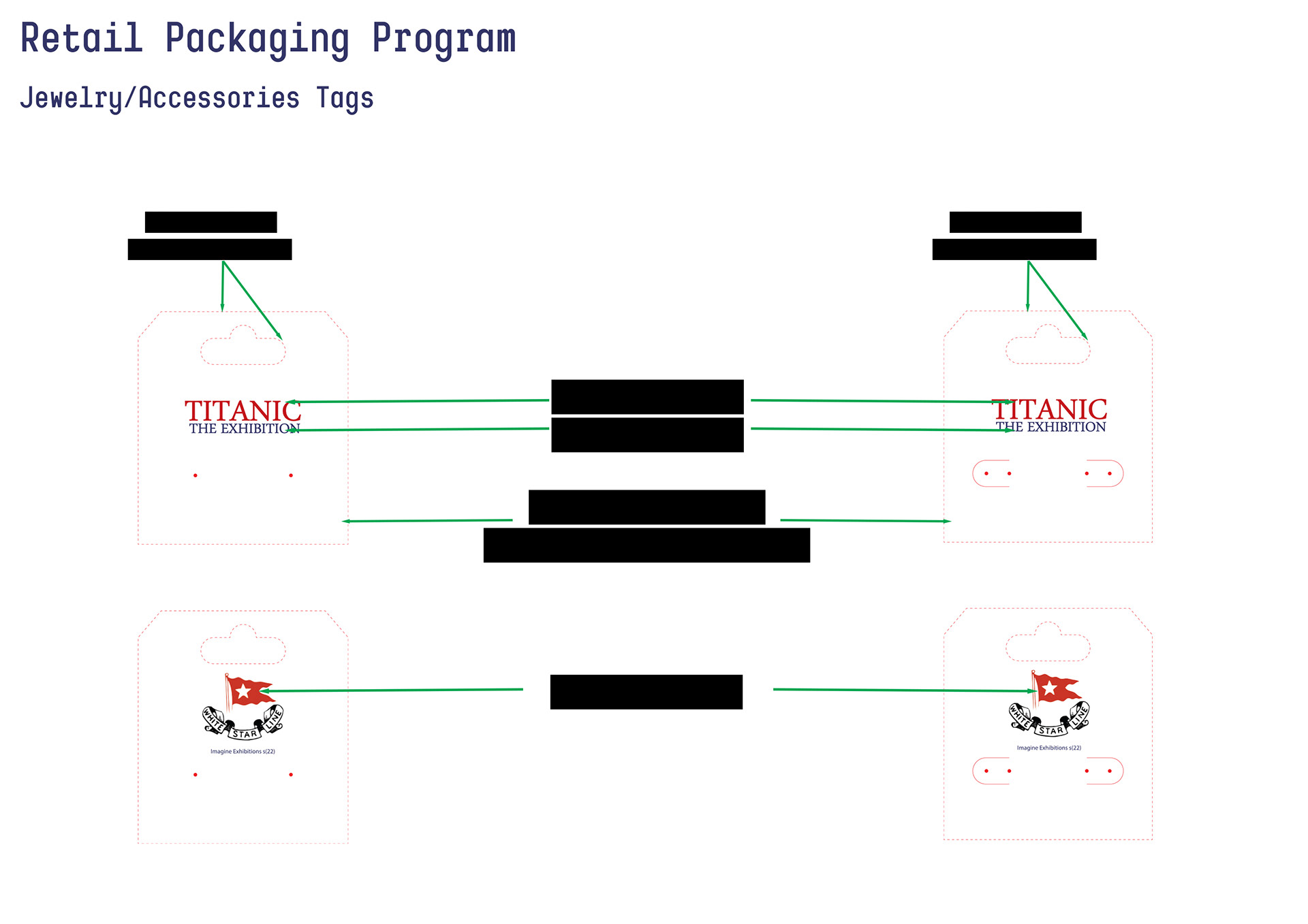 Titanic: The Exhibition - Packaging