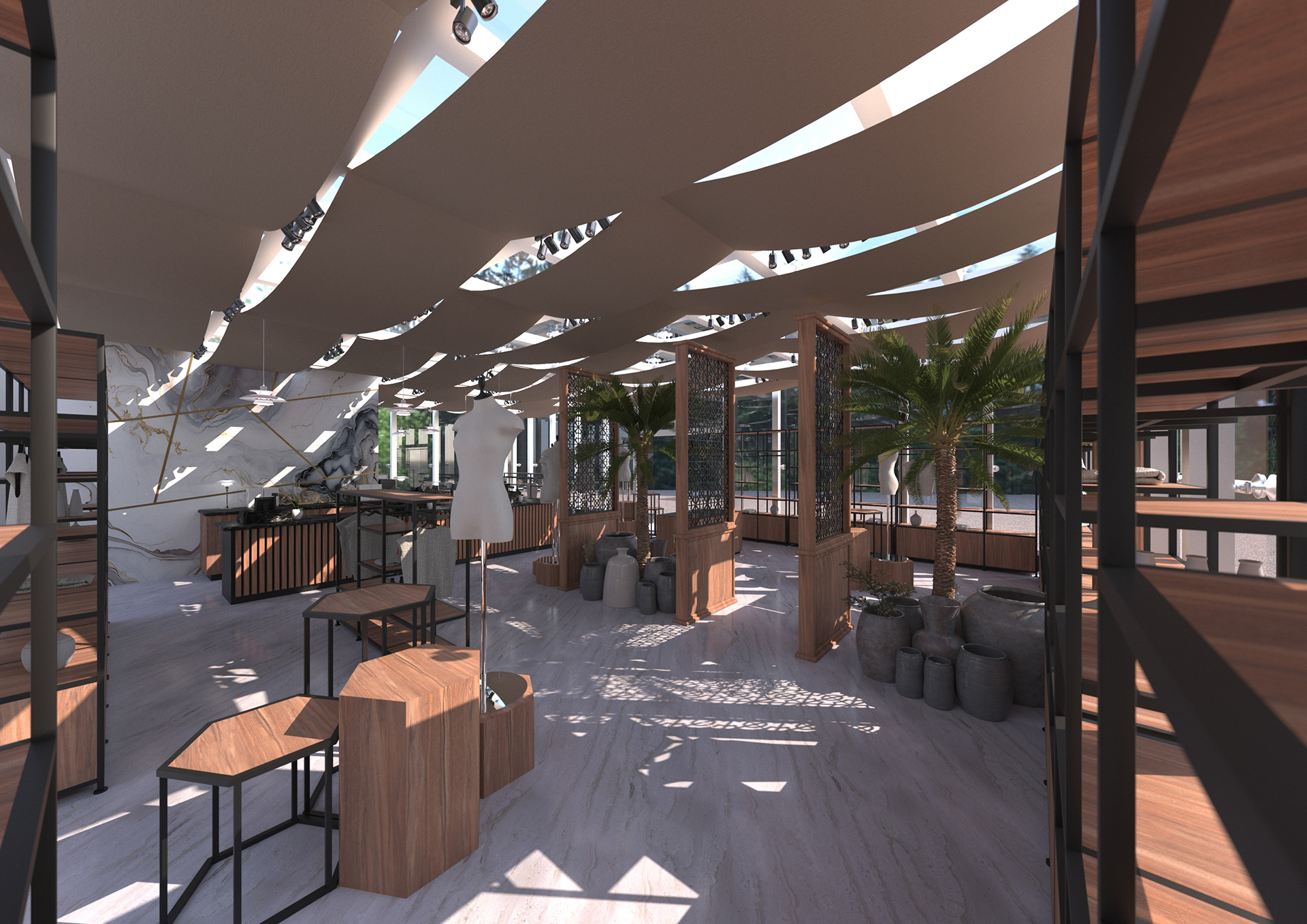 Sheikh Zayed Grand Mosque - Retail Store Concept