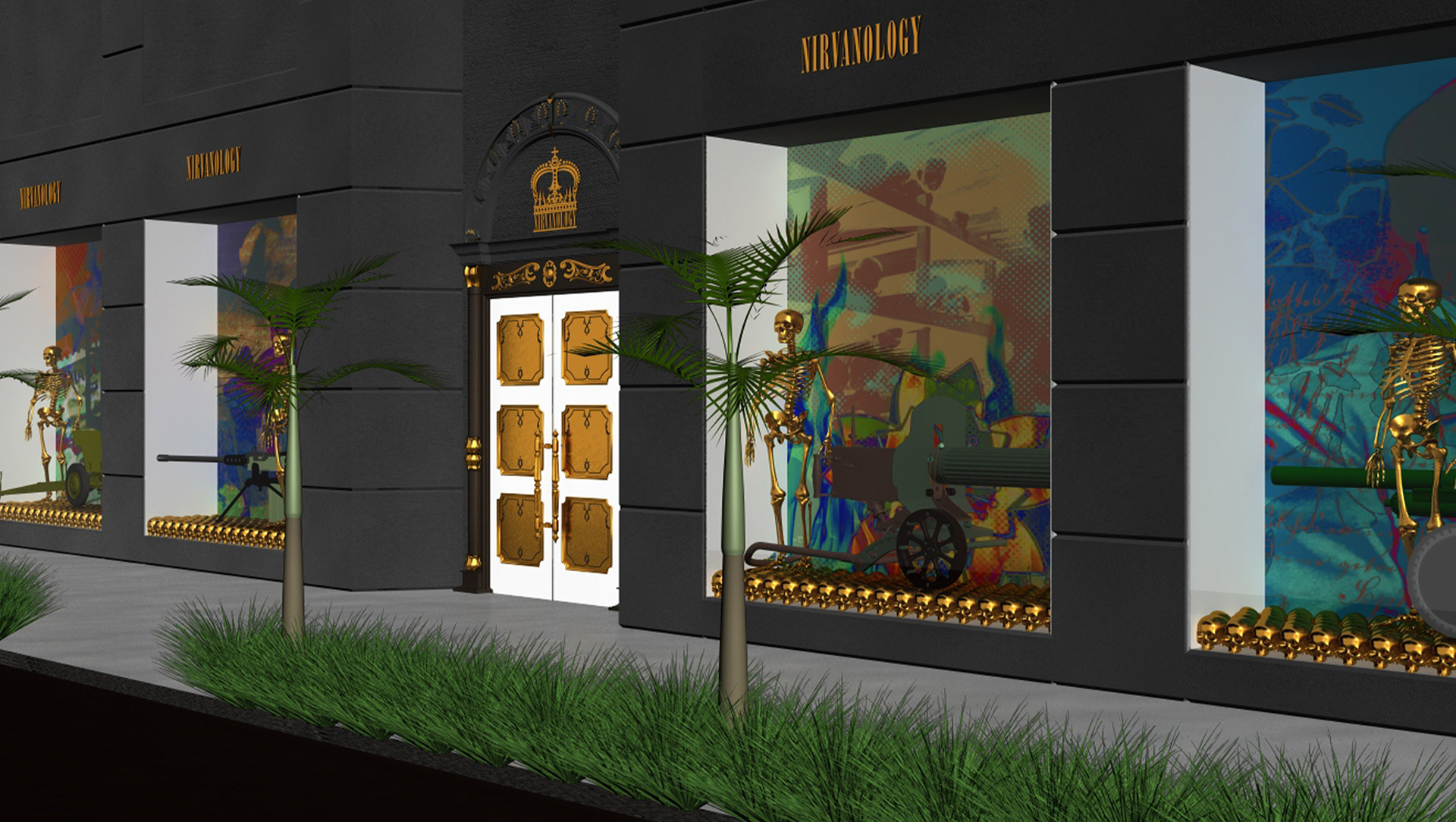 Nirvanology Boutique - Concept (Rendering)