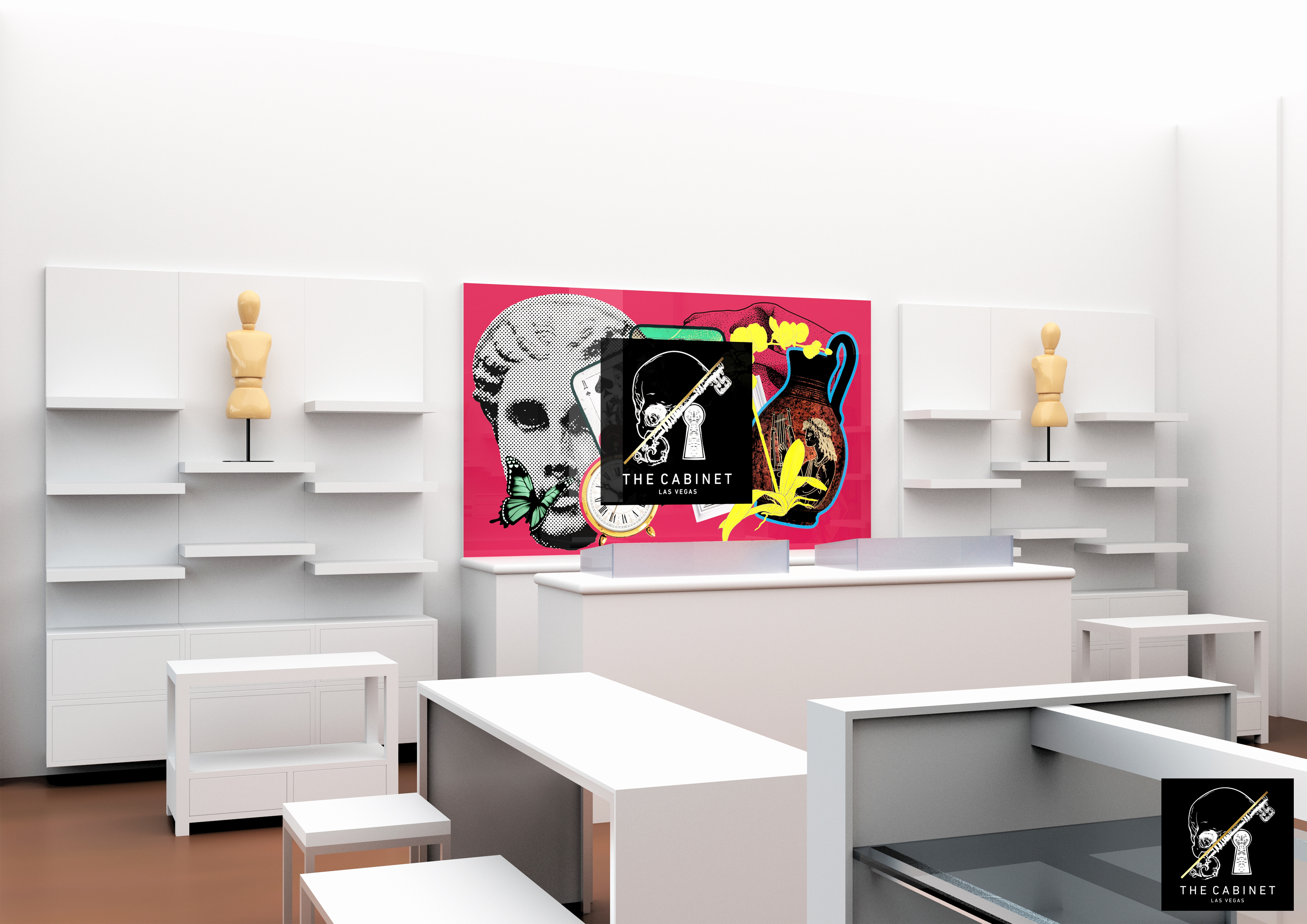 The Cabinet/The Lock/The Gallery - Retail Store Concept