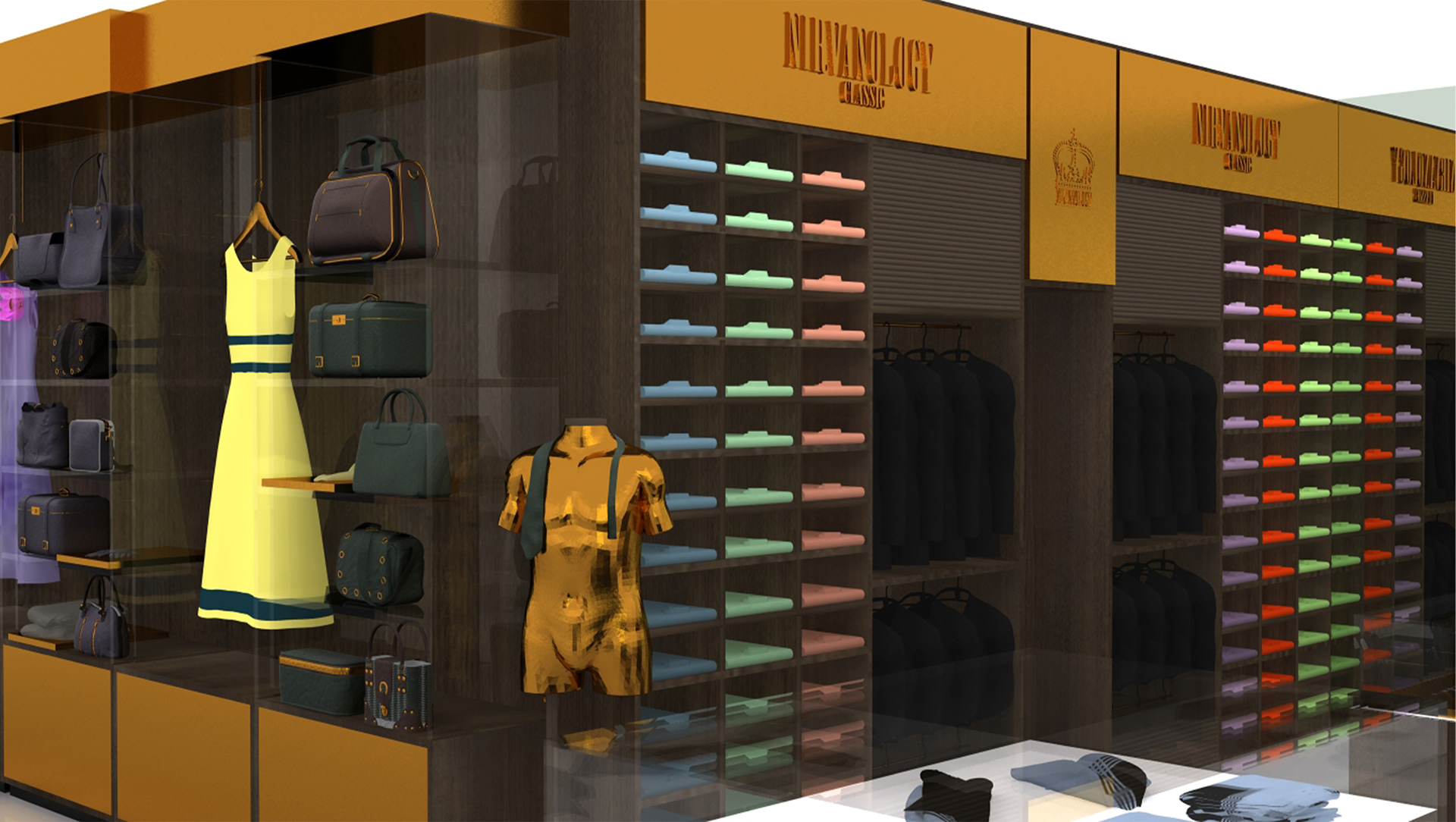 Nirvanology Boutique - Concept (Rendering)