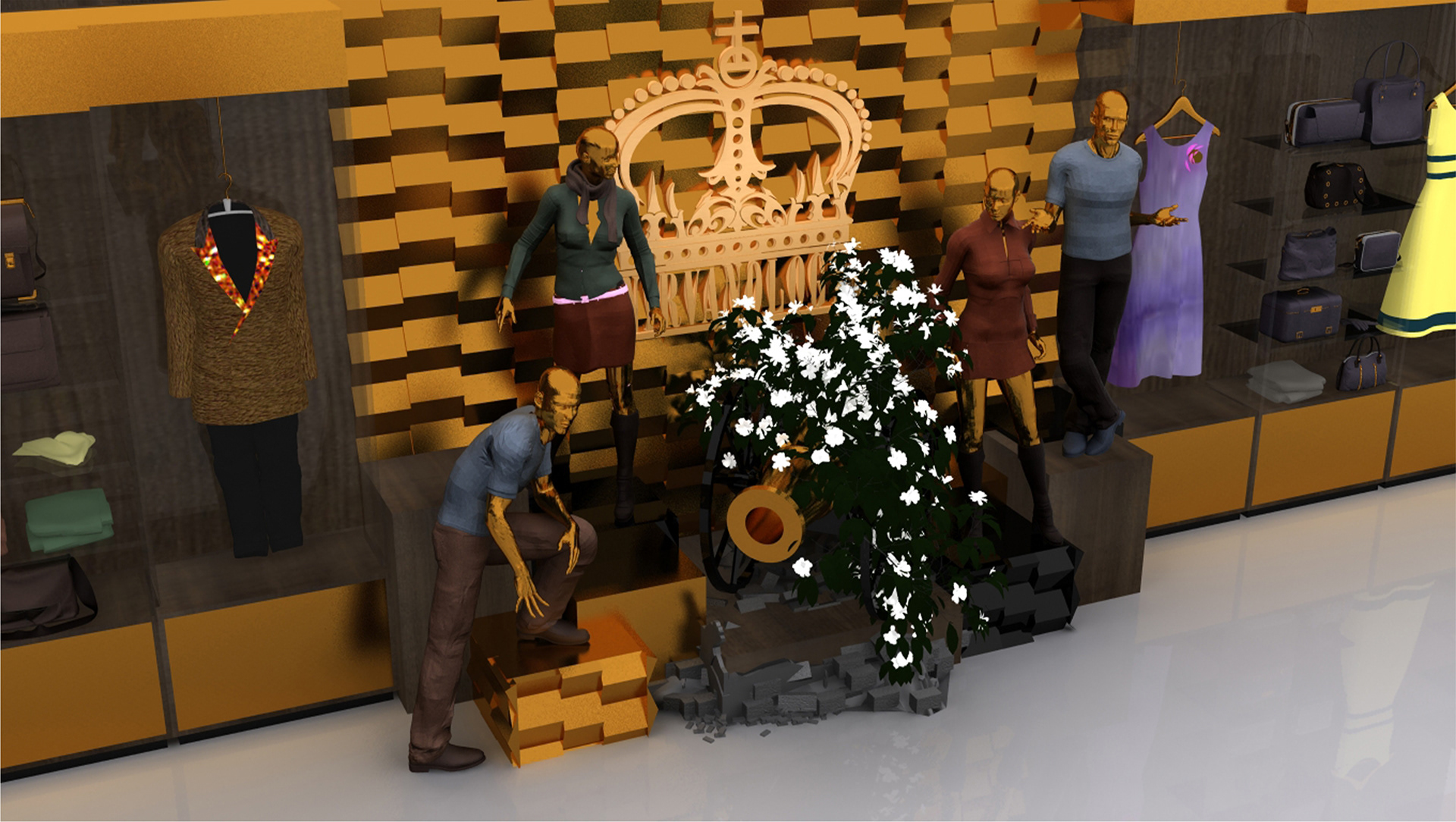 Nirvanology Boutique - Concept (Rendering)