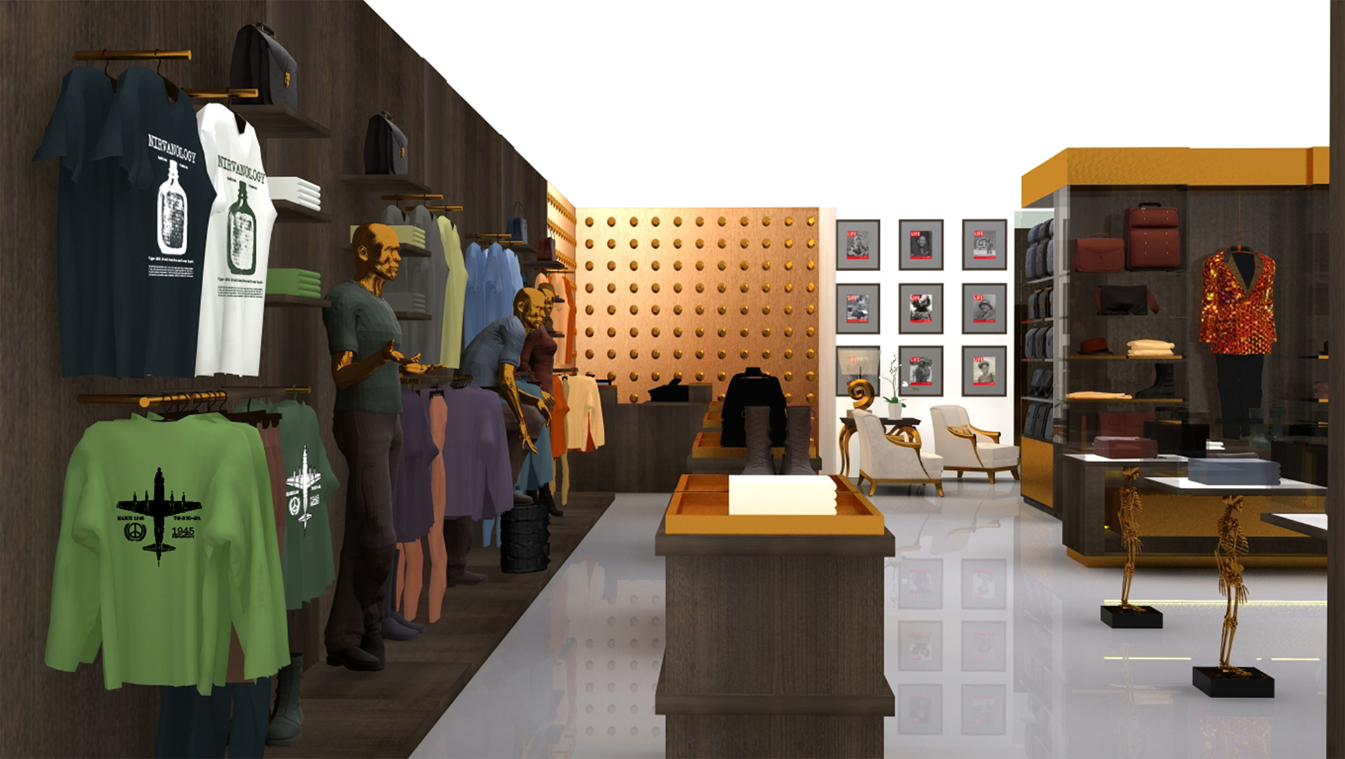 Nirvanology Boutique - Concept (Rendering)