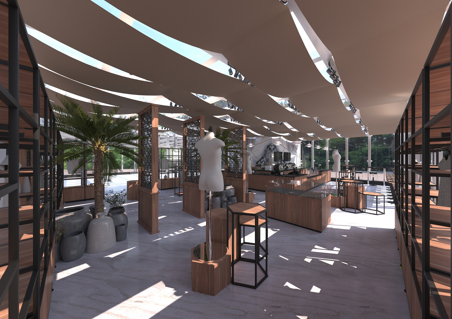 Sheikh Zayed Grand Mosque - Retail Store Concept