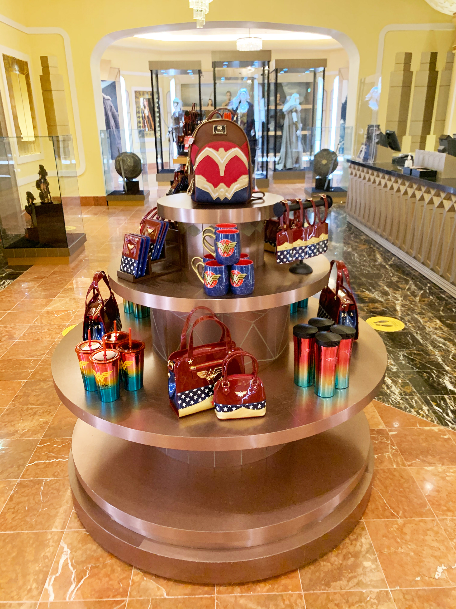 Wonder Woman Merchandise Display