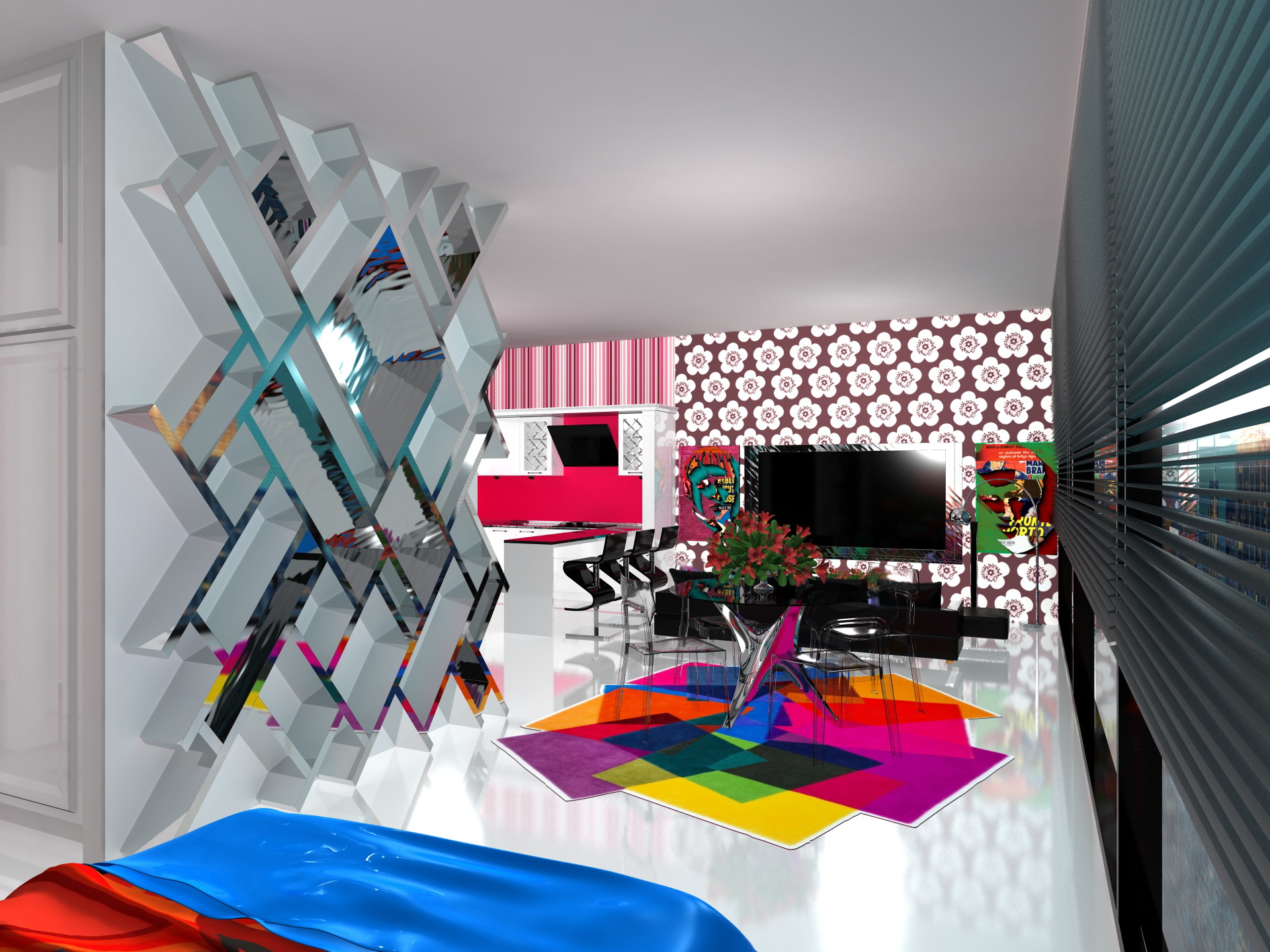 Nirvana - Studio Apartment Concept (Rendering)