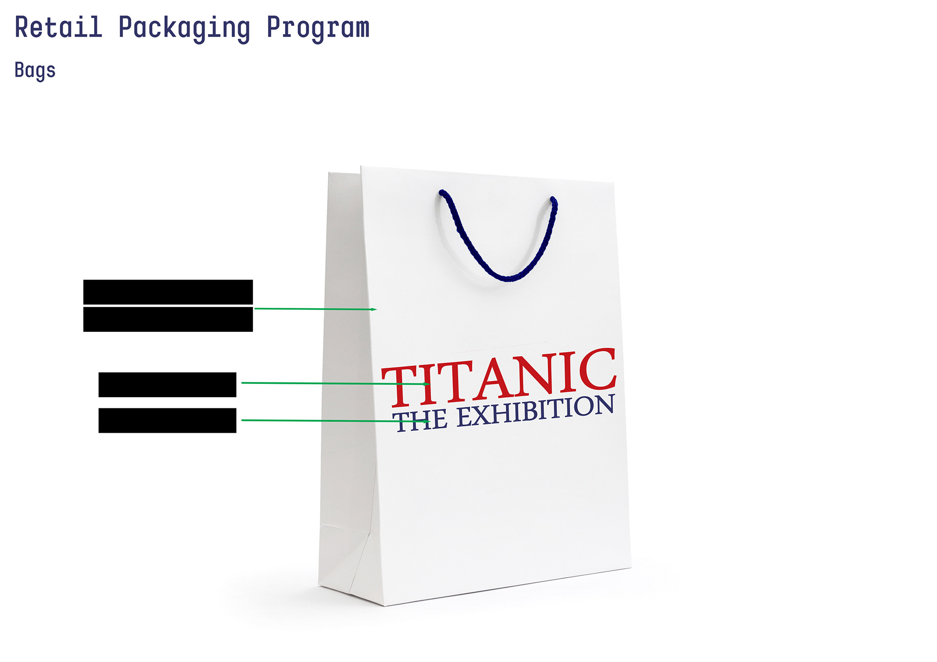 Titanic: The Exhibition - Packaging