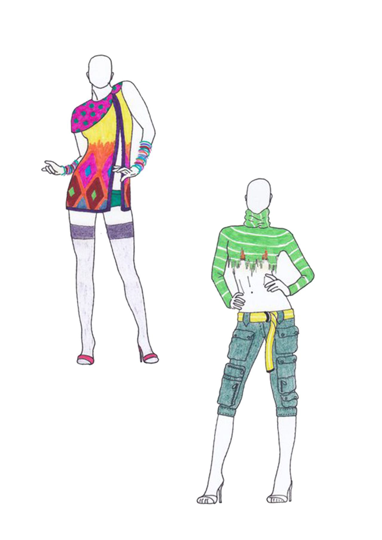 These are some of the sketches I did between 2005 - 2010.