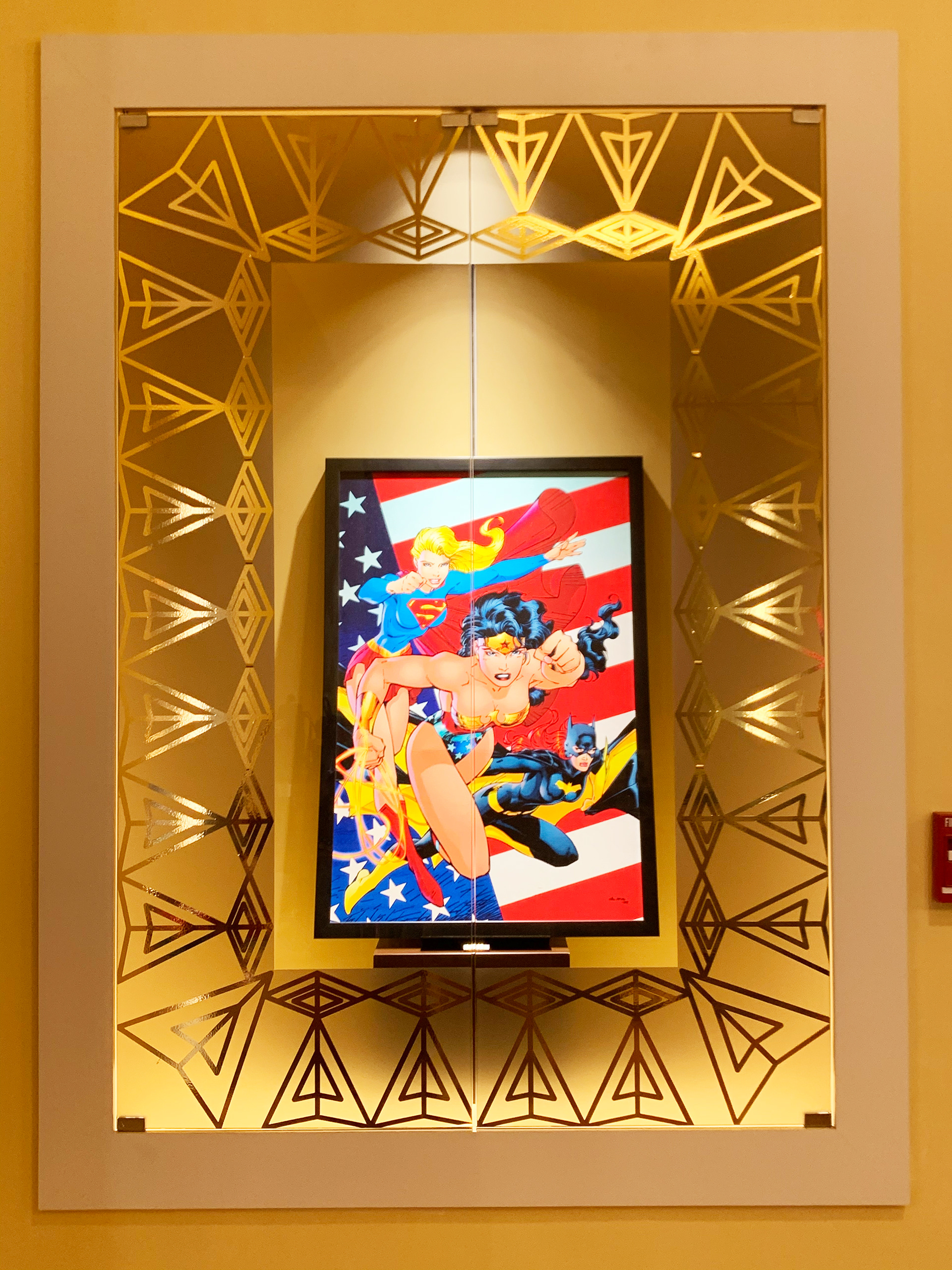 Wonder Woman Merchandise Display