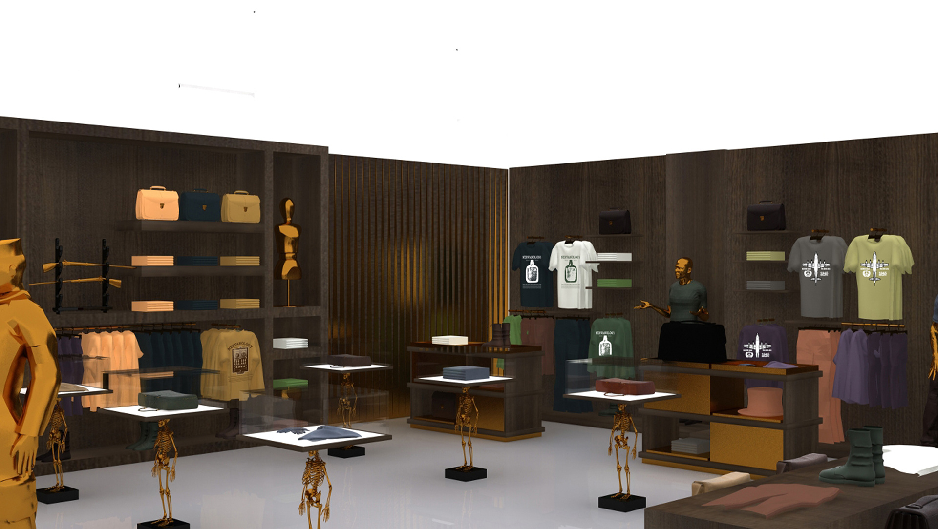 Nirvanology Boutique - Concept (Rendering)