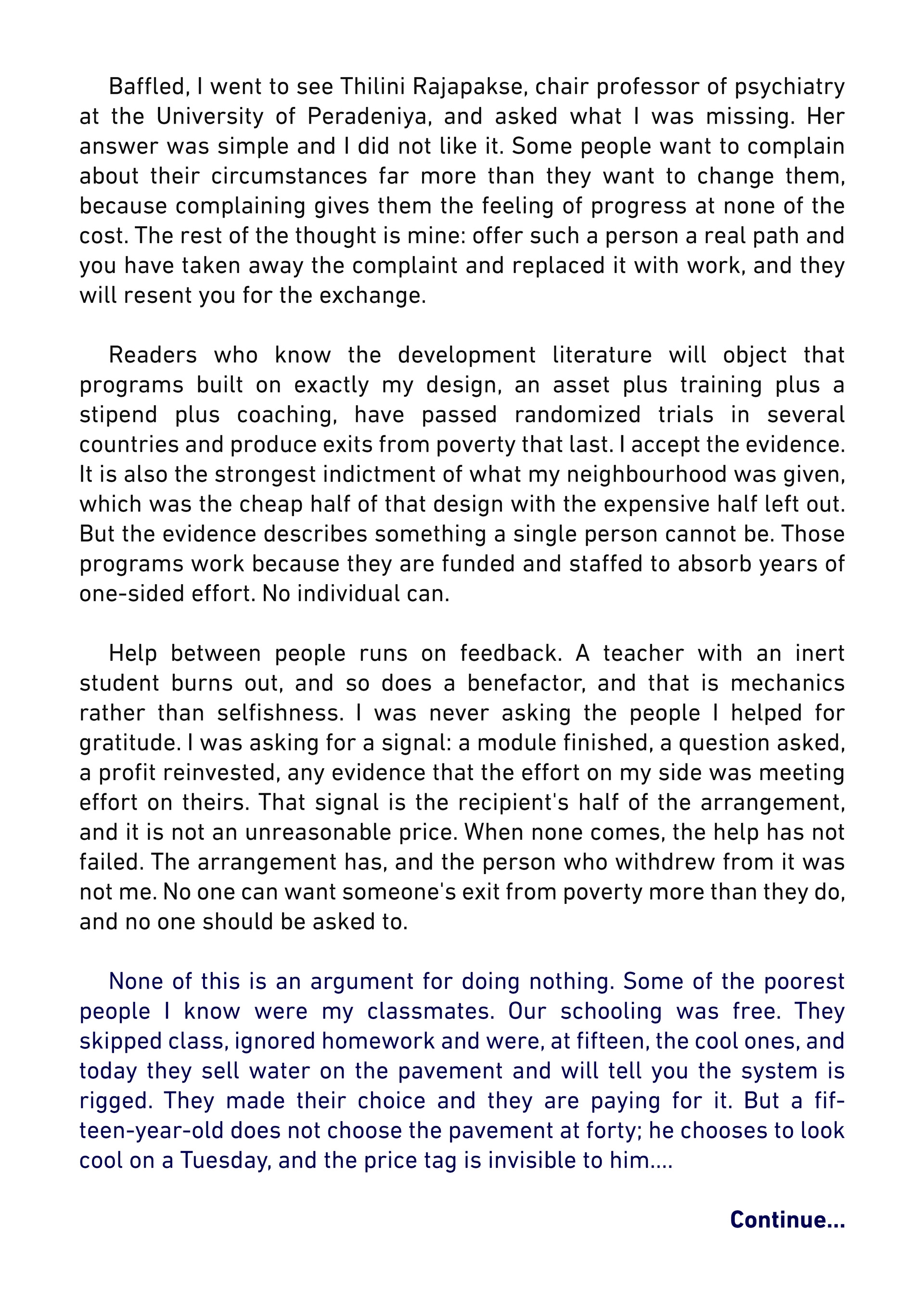 Let's talk about... - Eradication Of Poverty 