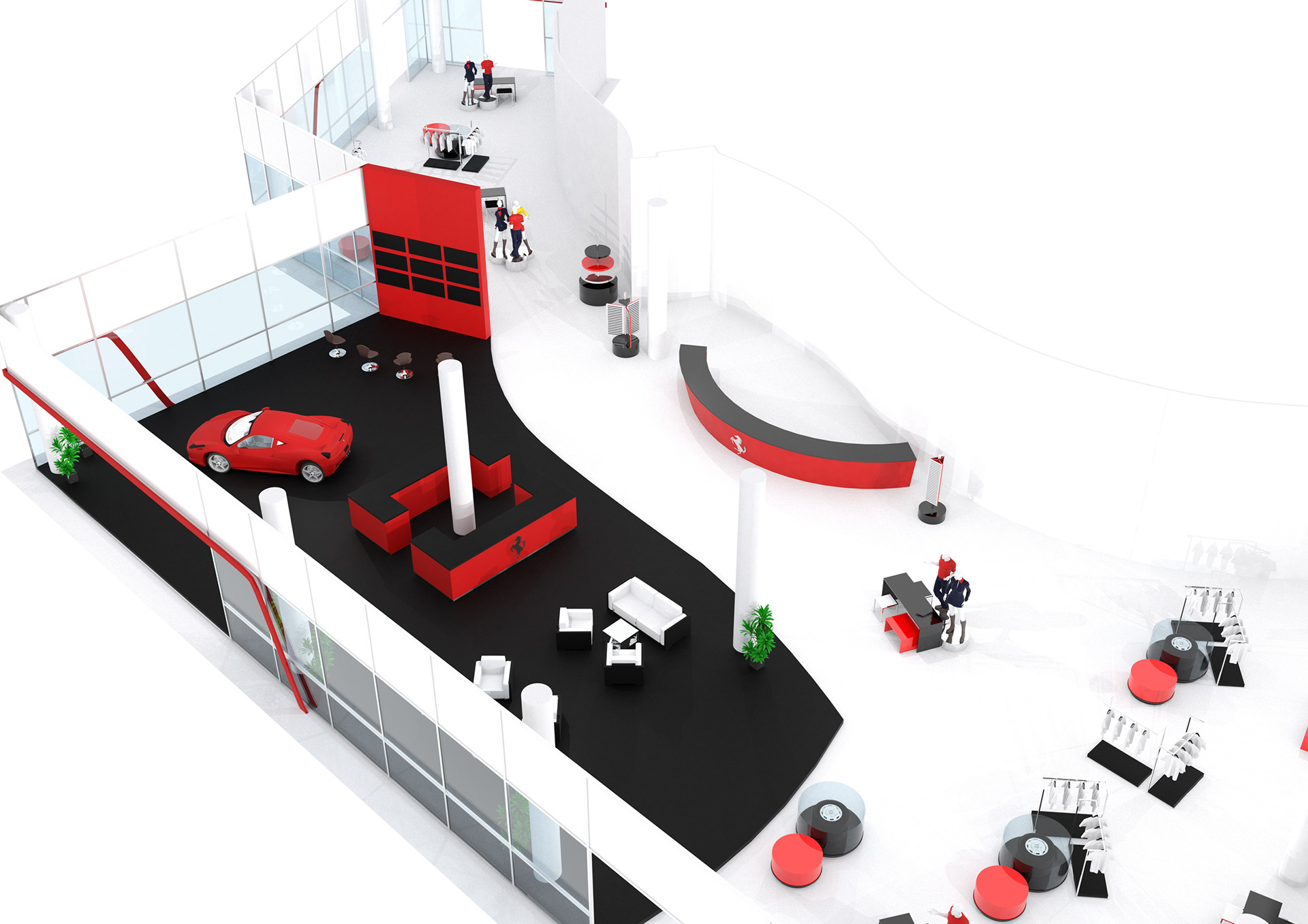 Ferrari Store - Ferrari World Abu Dhabi