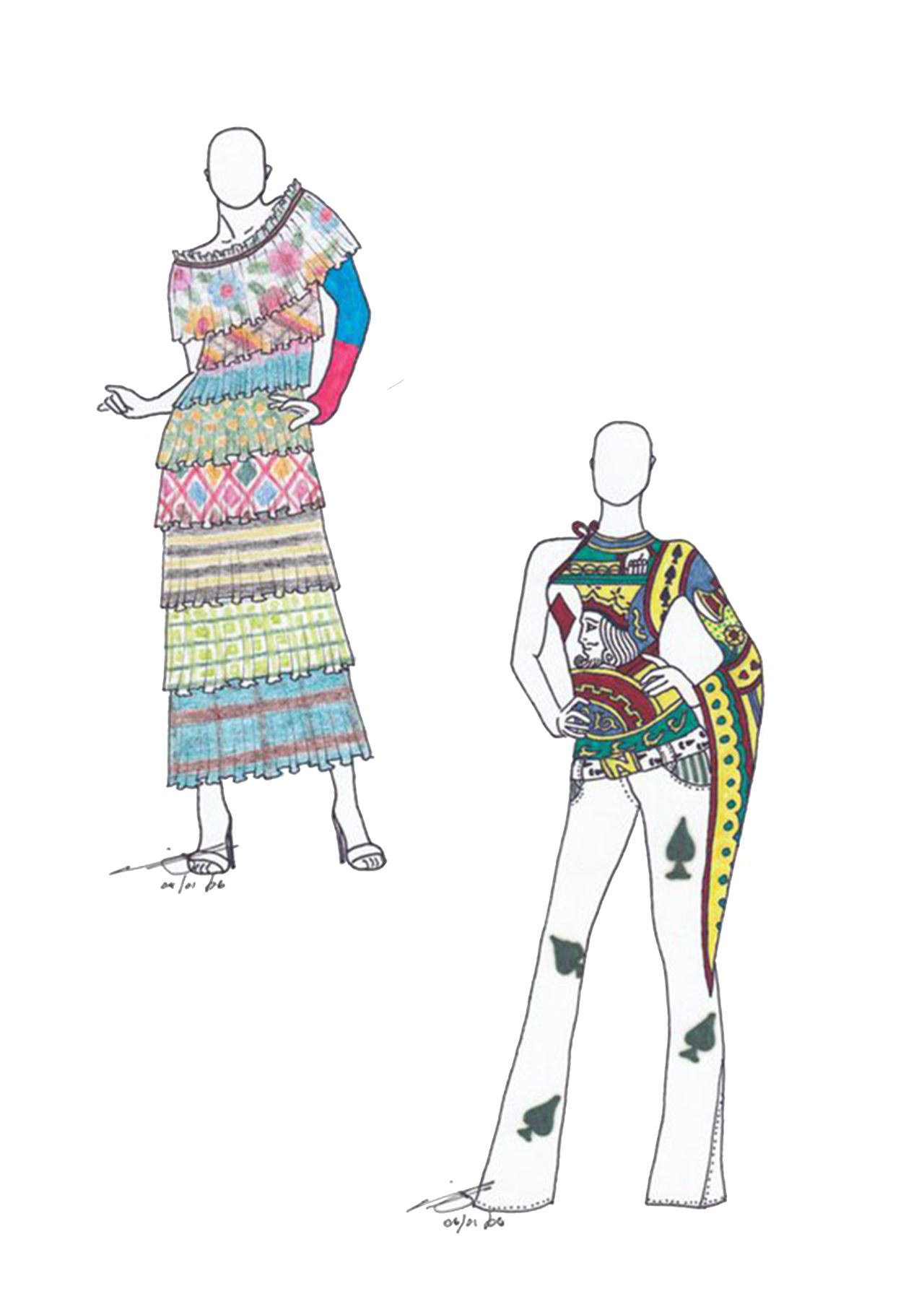 These are some of the sketches I did between 2005 - 2010.