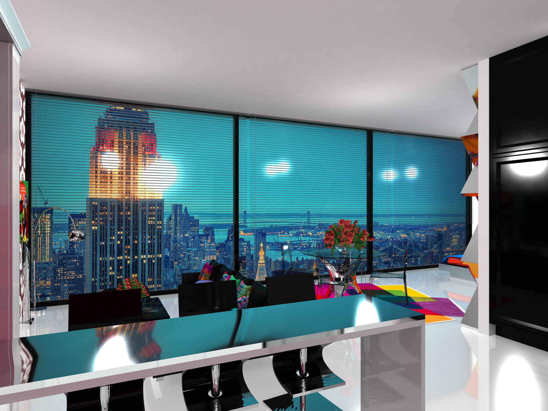Nirvana - Studio Apartment Concept (Rendering)