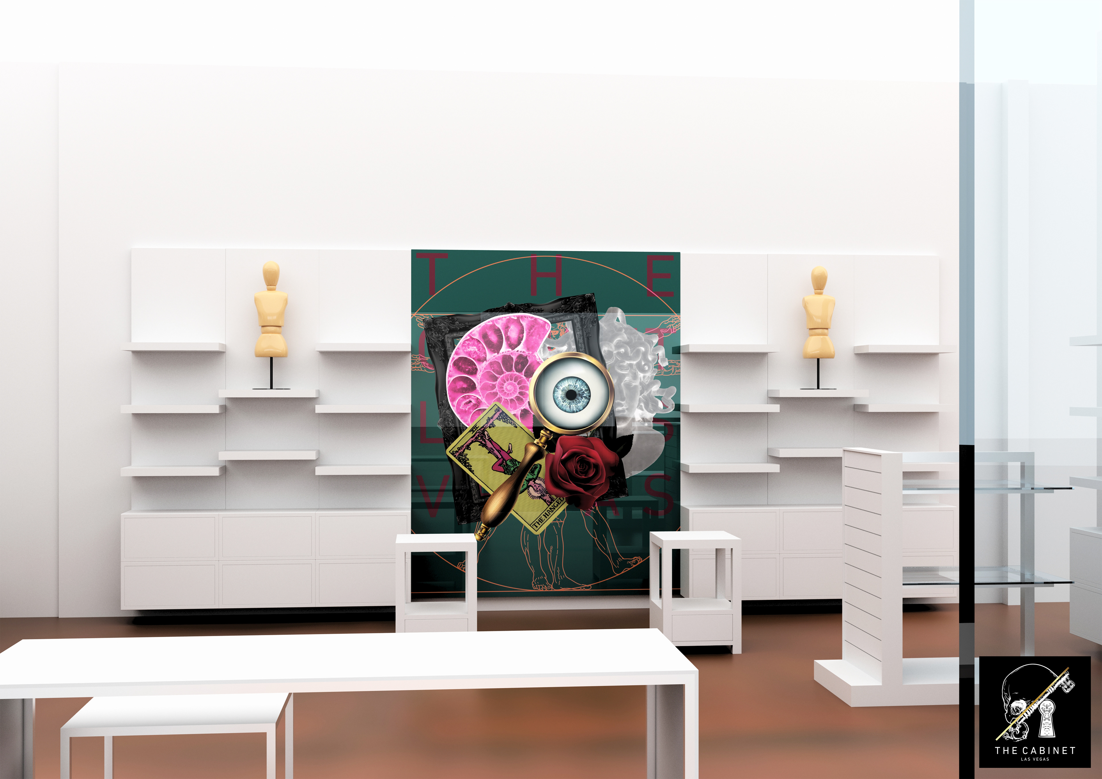 The Cabinet/The Lock/The Gallery - Retail Store Concept