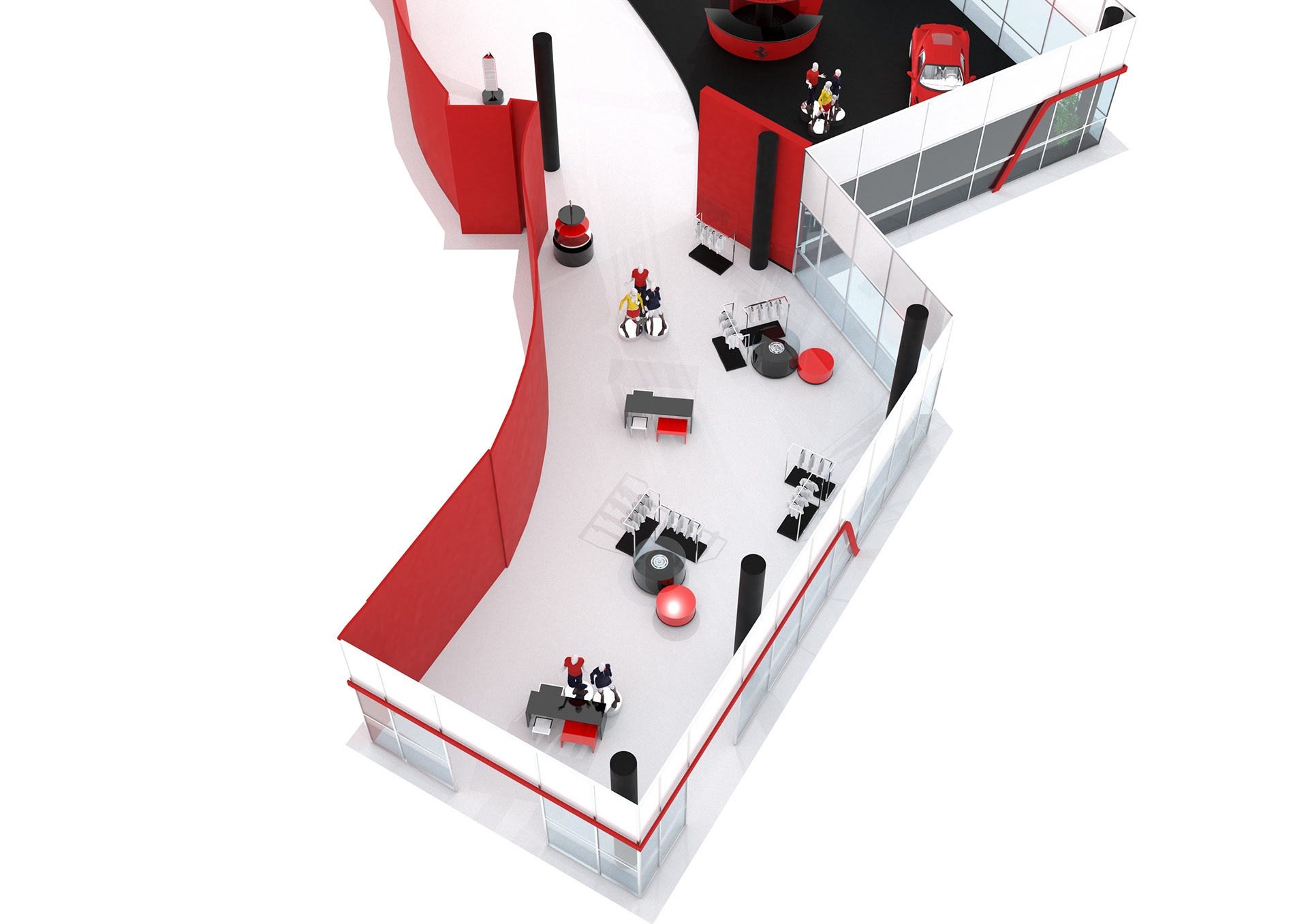 Ferrari Store - Ferrari World Abu Dhabi