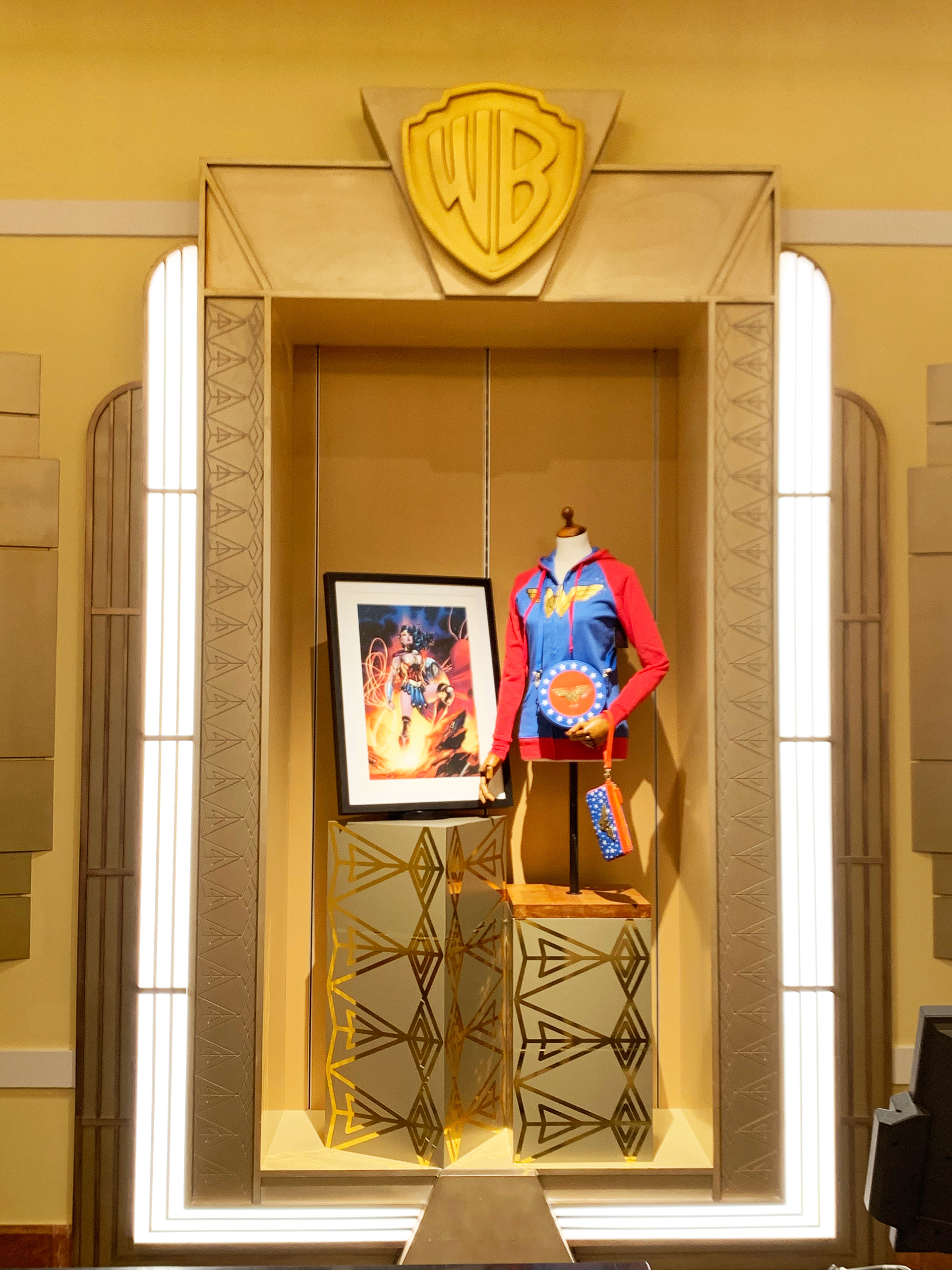 Wonder Woman Merchandise Display