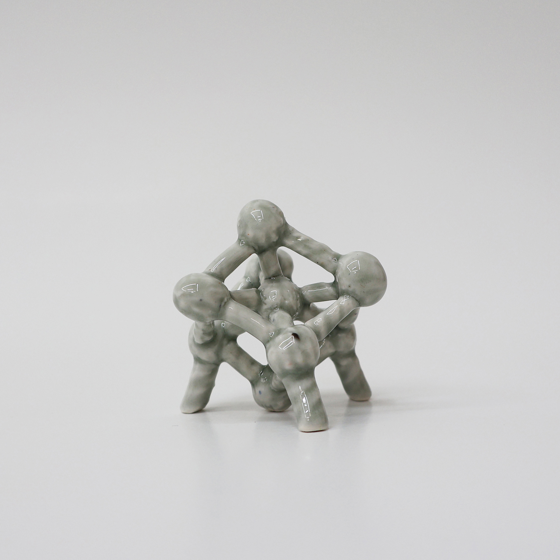 Brussel, 2025, porcelain, 1250℃ firing, 4.5×4.5×5 (cm) 