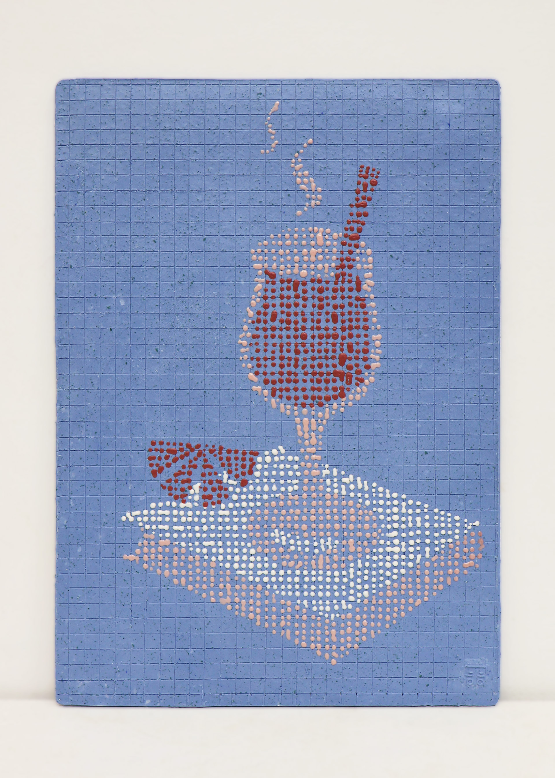 Mulled Wine, 2022, paperclay, slip, 1250℃ firing, 25×35 (cm)