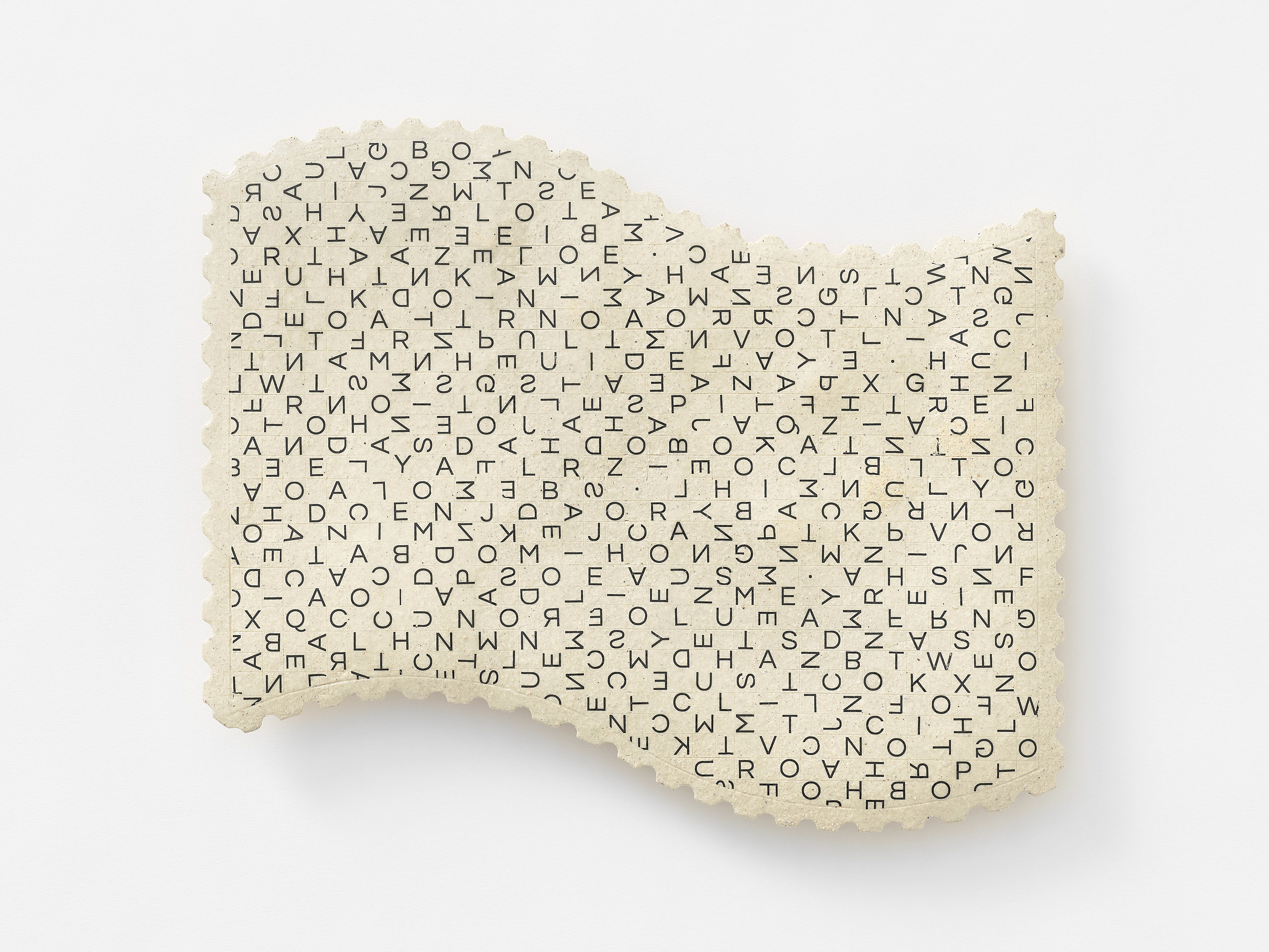 Stamp : Flag, 2022, ceramic, transfer printing, glaze, 1250℃, 31×38 (cm)