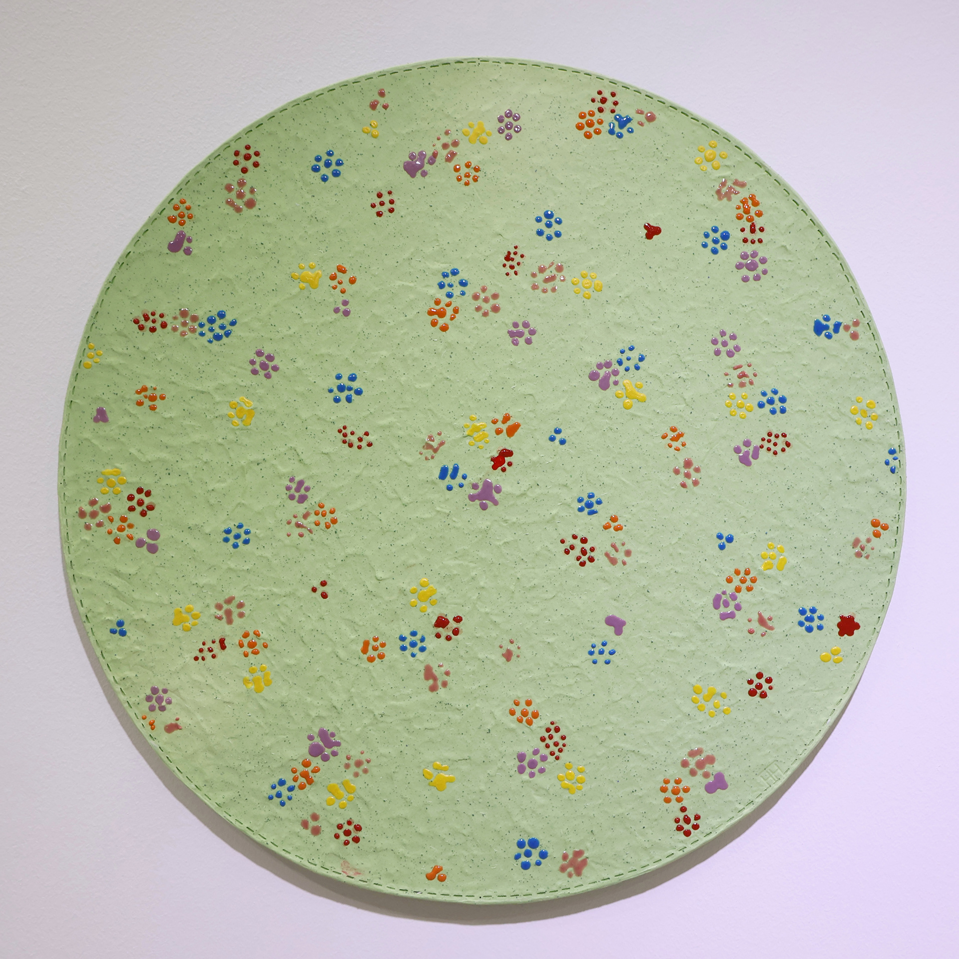 책읽는 서울 광장: Seoul Outdoor Library, 2023, paperclay, slip, 1250℃ firing, 56×56 (cm) 