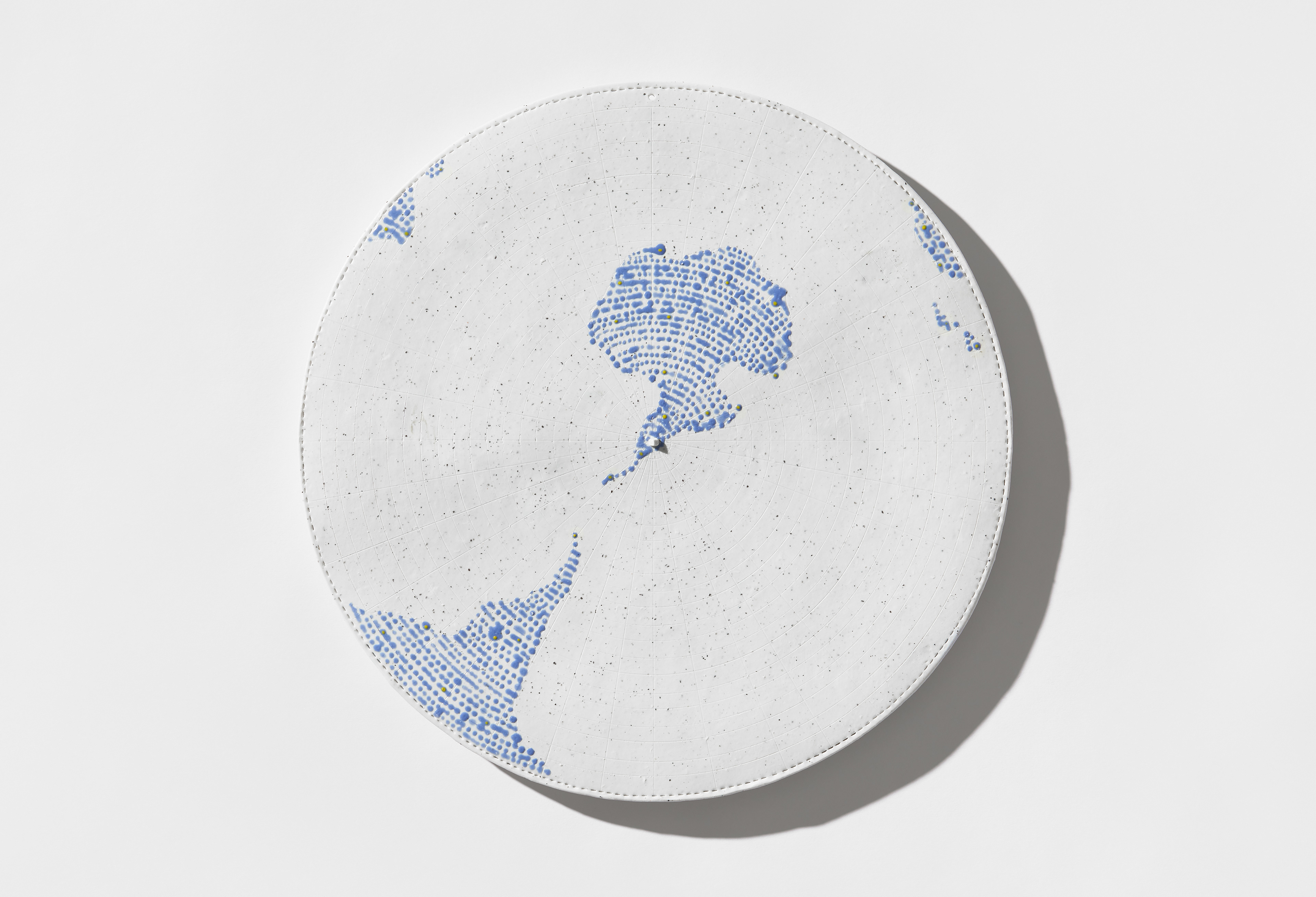 Antarctic, 2020, paperclay, slip, 1250℃ firing, 37×37 (cm)