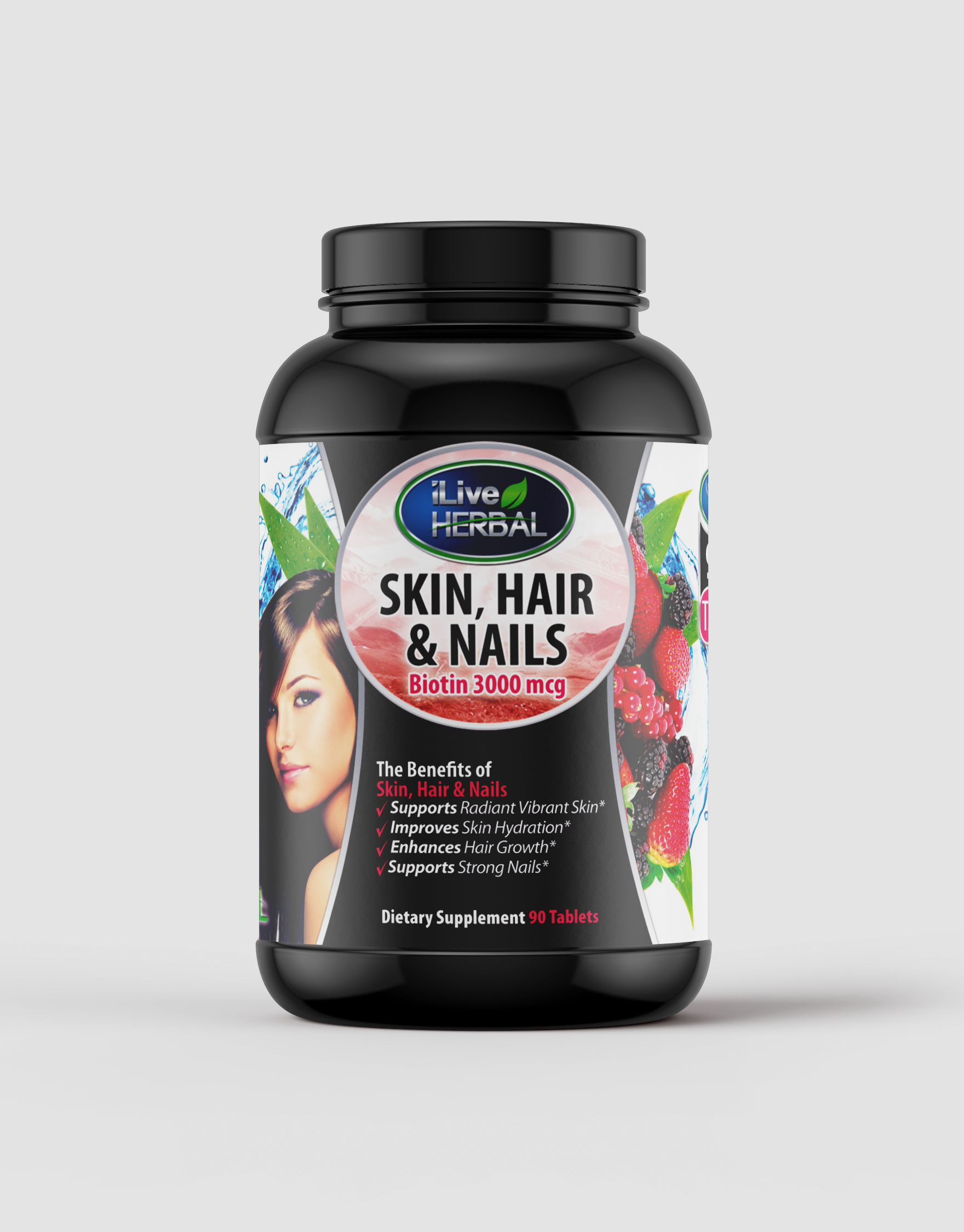 Product label for supplements