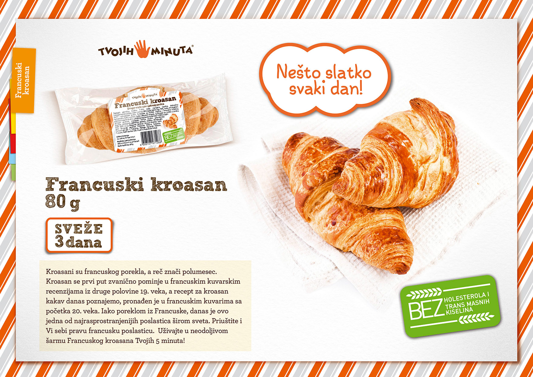 Flyer for new product