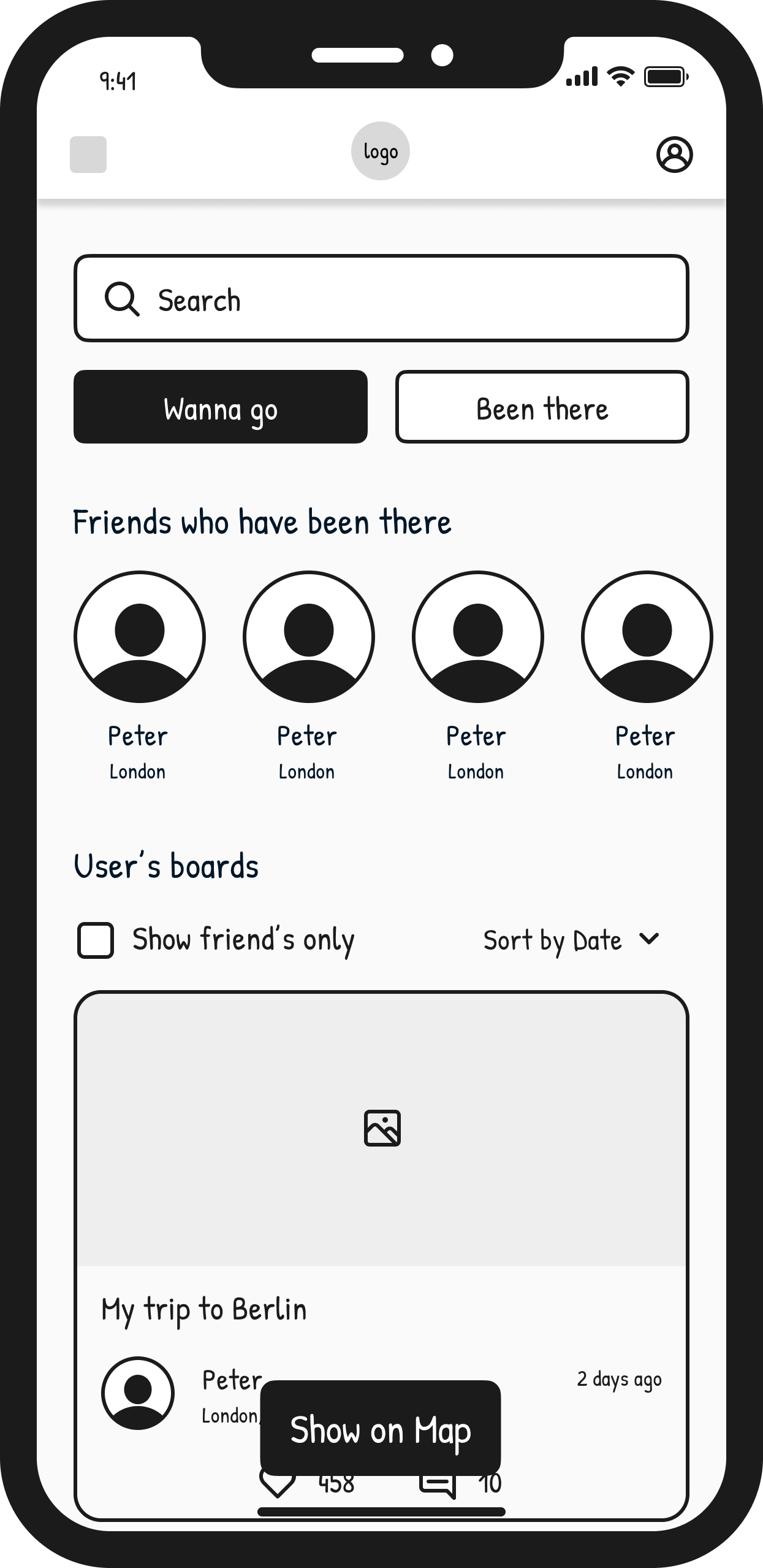 Homescreen