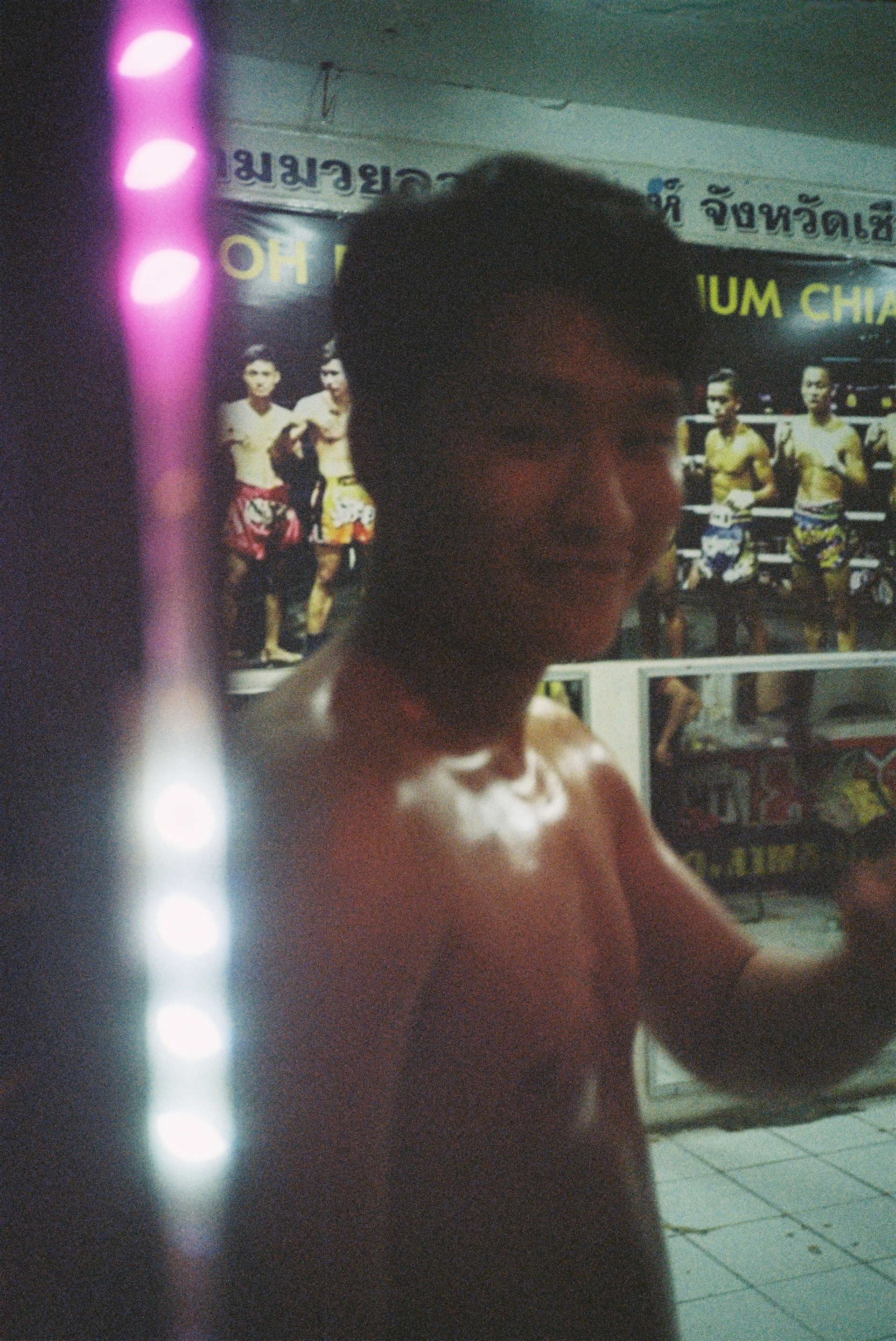 Muay Thai fighter Loi Kroh Boxing Stadium — Coordinates: 18°47'17.0"N 98°59'14.0"E Chiang Mai, Thailand, 2026