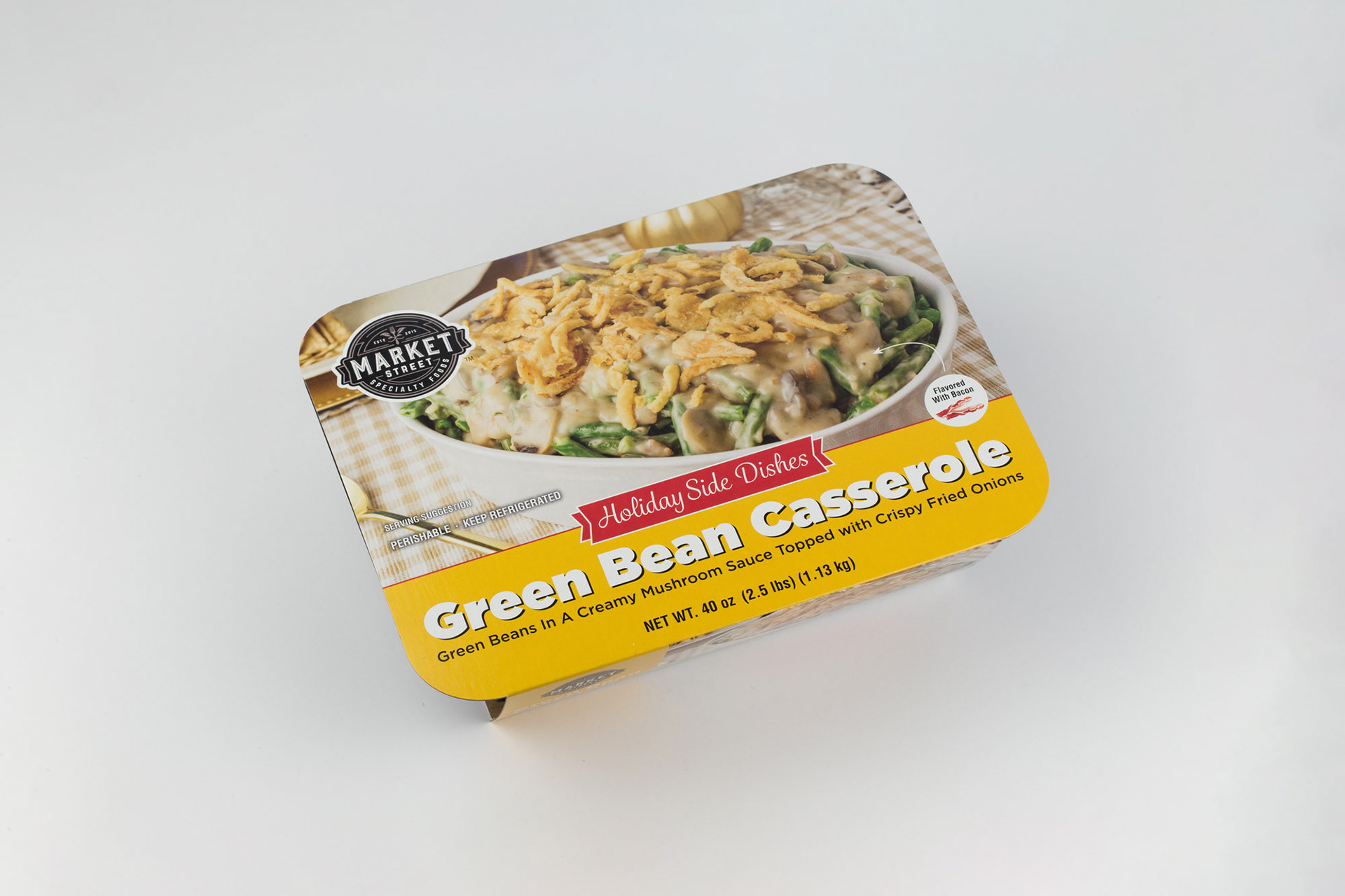 Market Street Green Bean Casserole Food Packaging