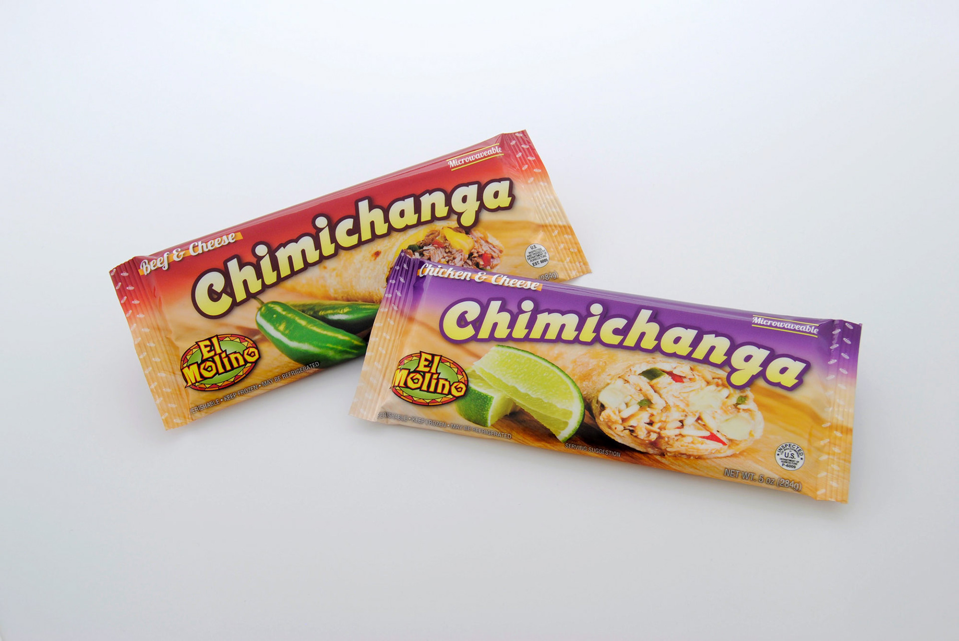 El Molino Chimchanga Packaging Design