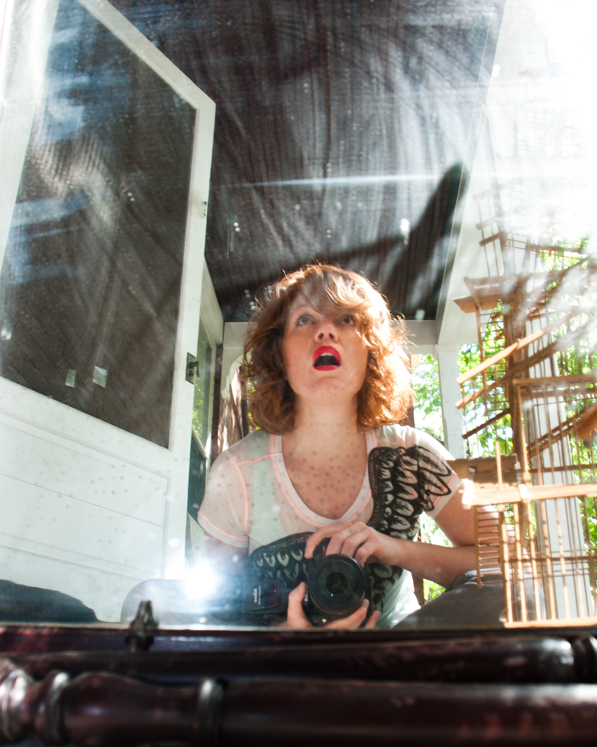 mirror mirror on the porch