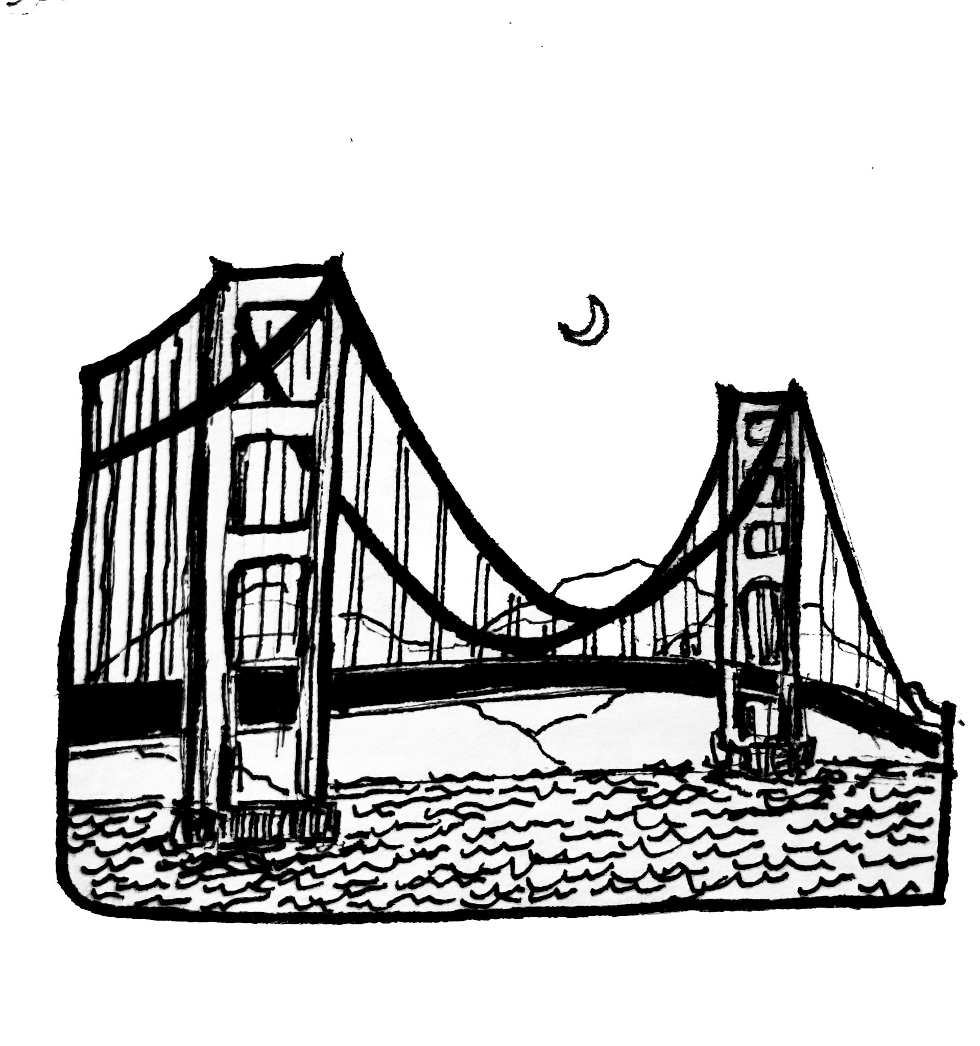 Battery Park. Golden Gate Bridge. 100% visibility, first visit. brb getting a lottery ticket.