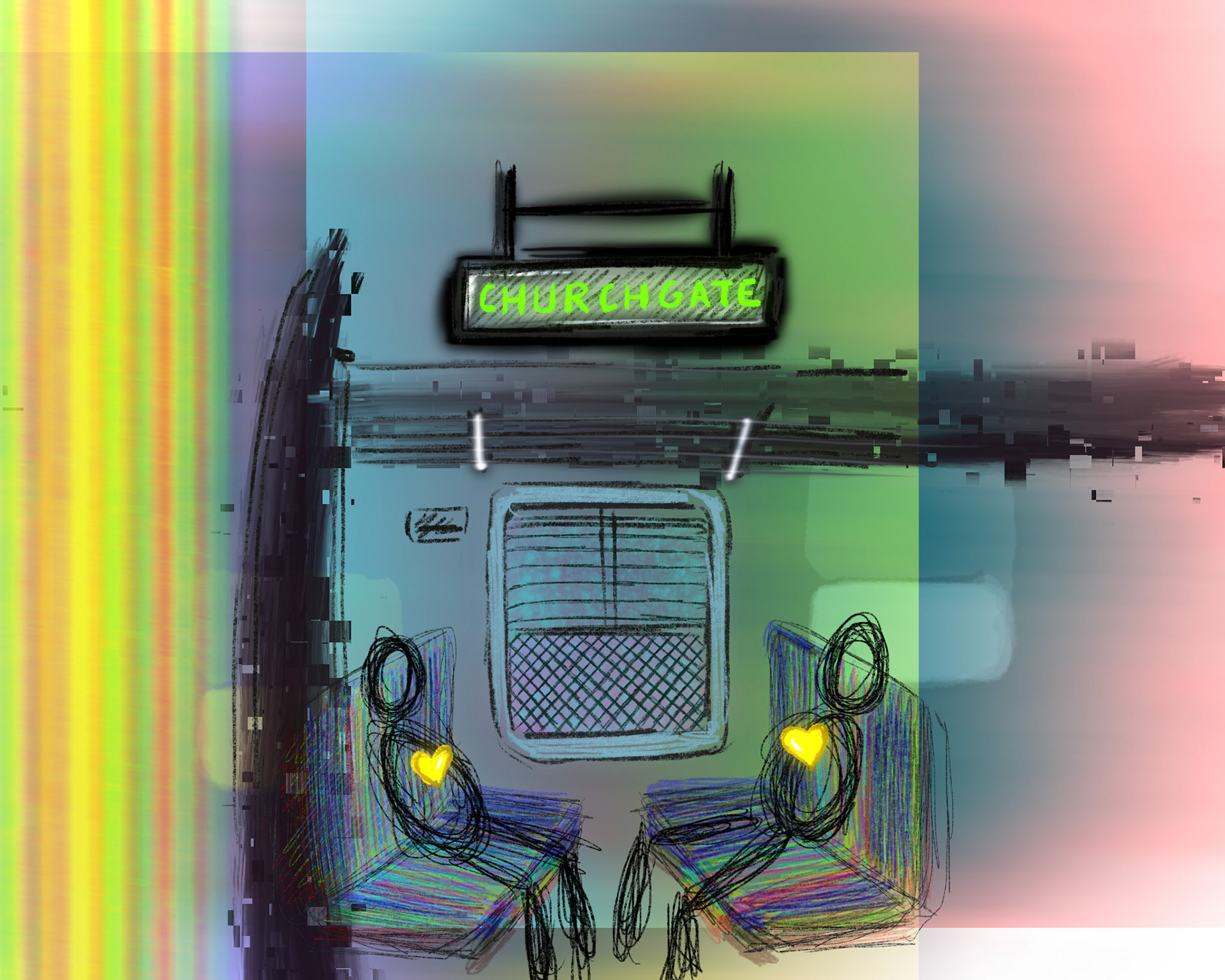 Mumbai local trains, they are a vibe. Many love stories start and blossom there, mine did.