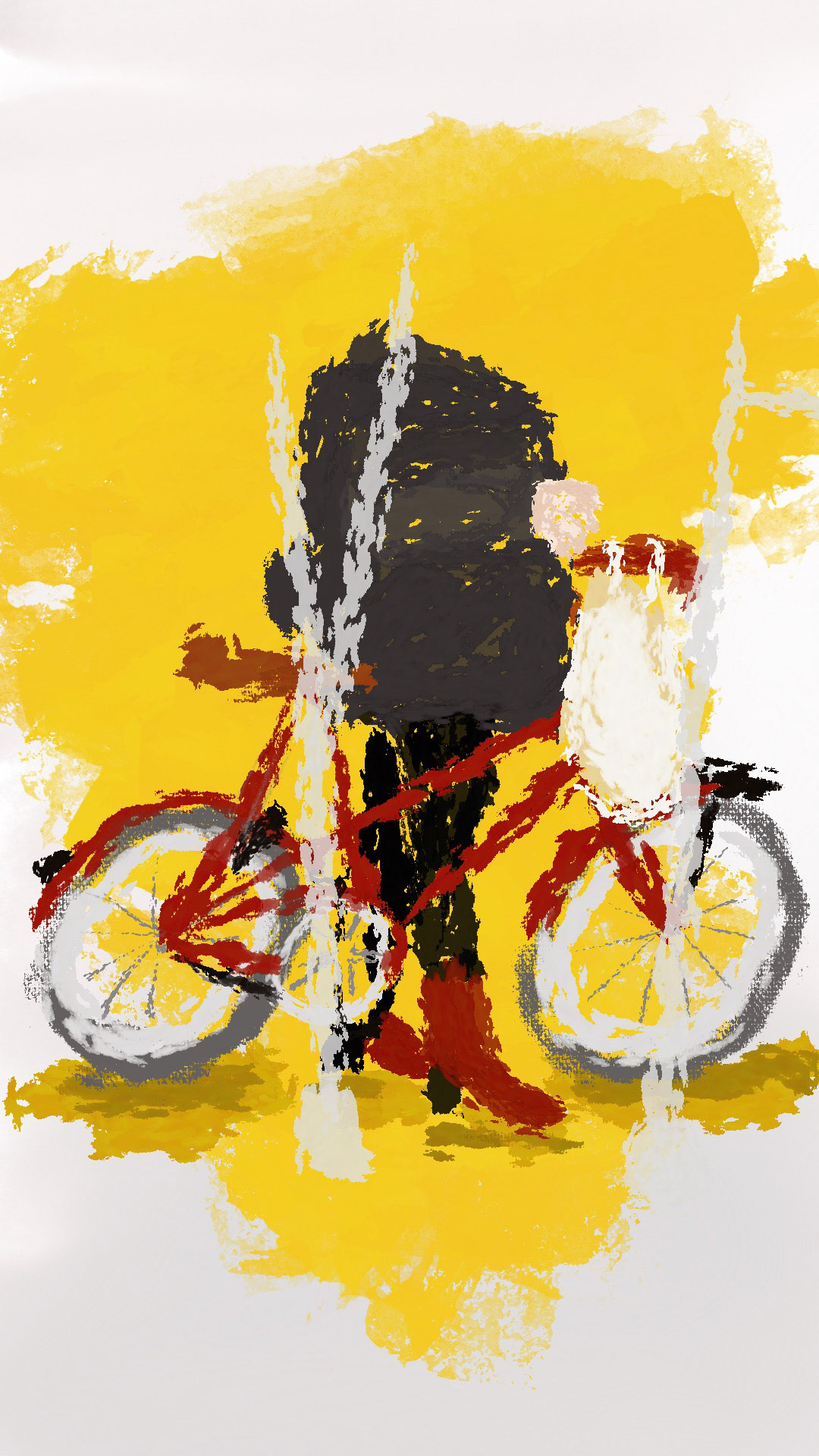 Amsterdam. Fashion, cycling goes hand in hand.