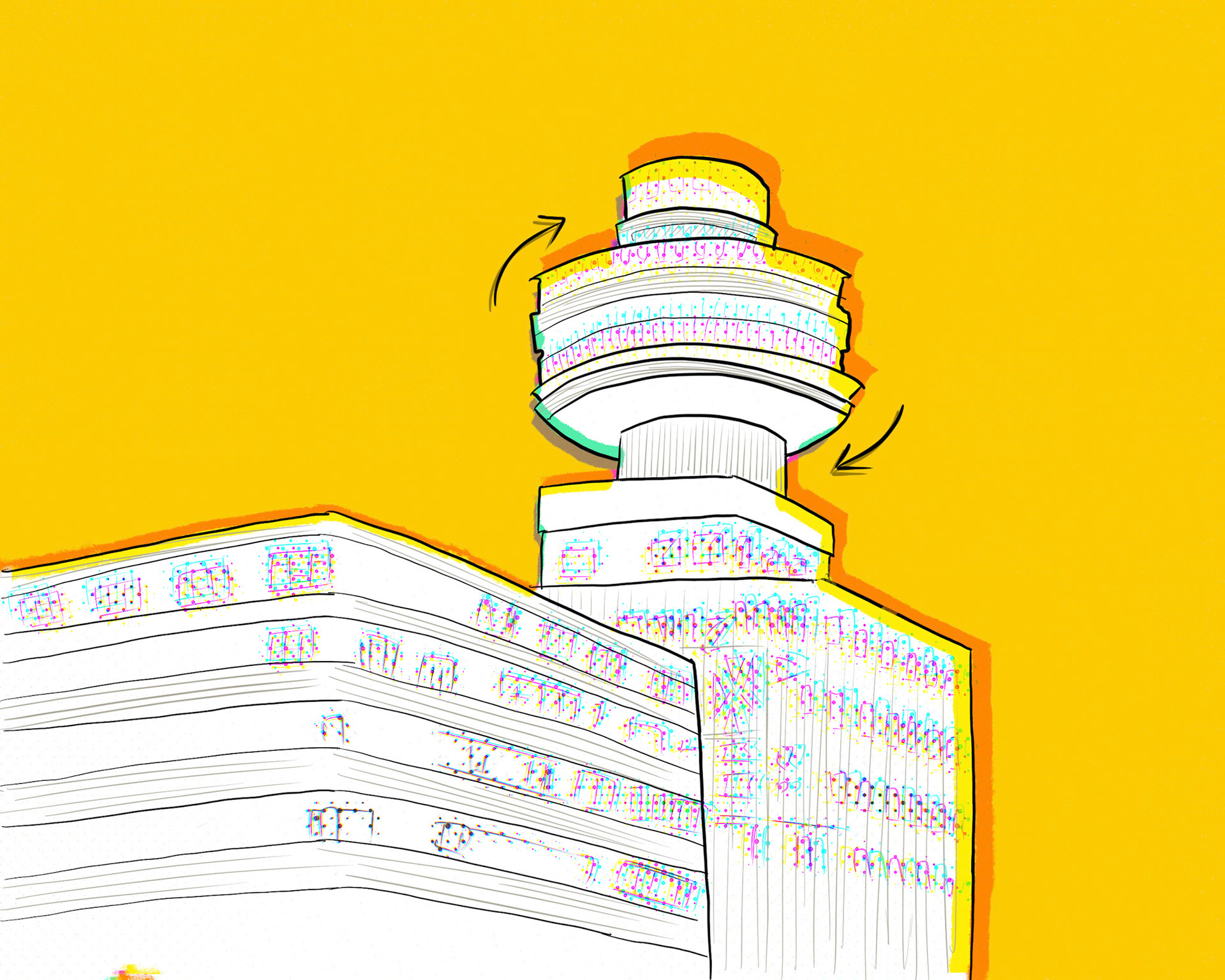 Revolving restaurant, Ambassador Hotel, Mumbai.