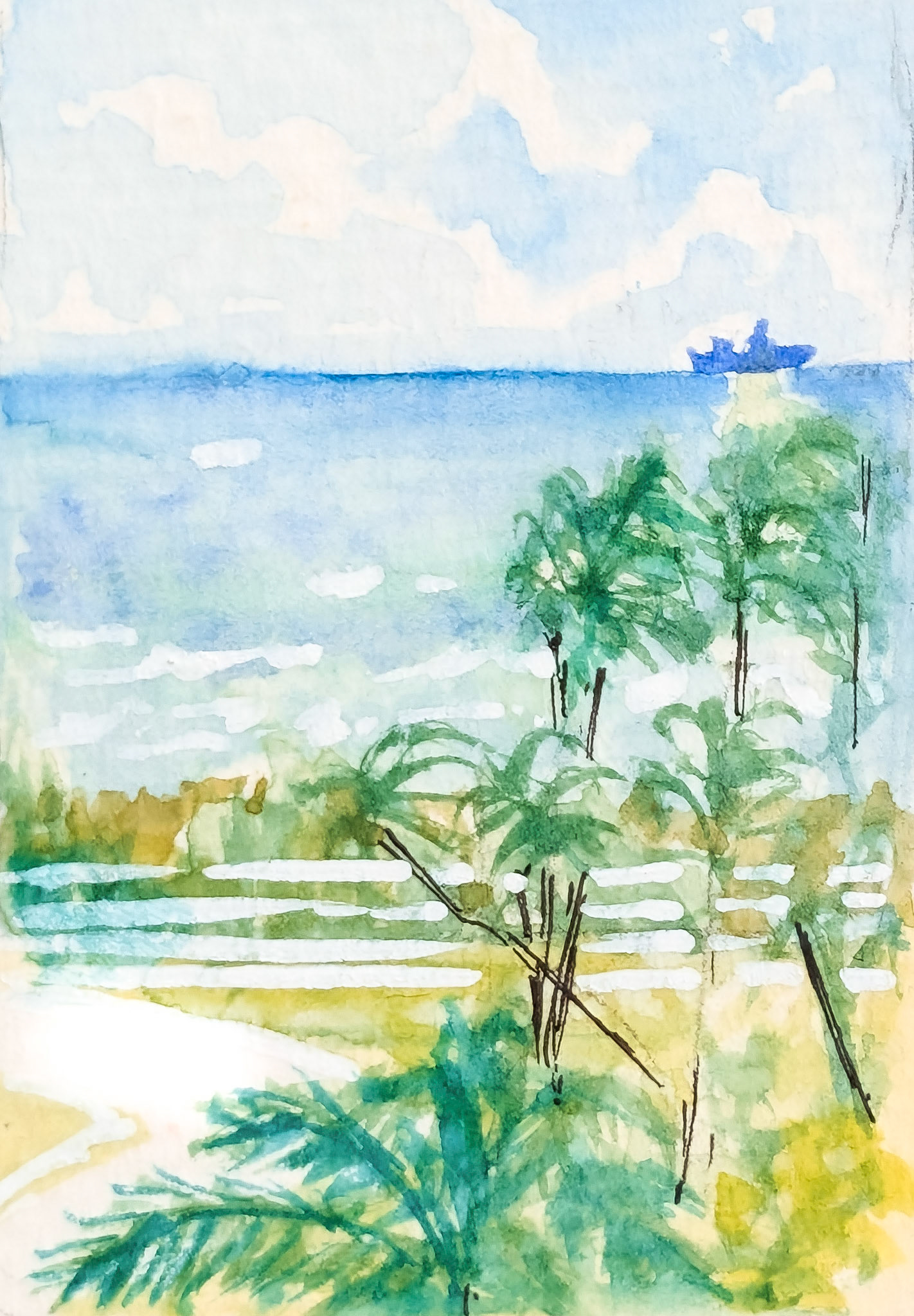 Florida, view from the room.