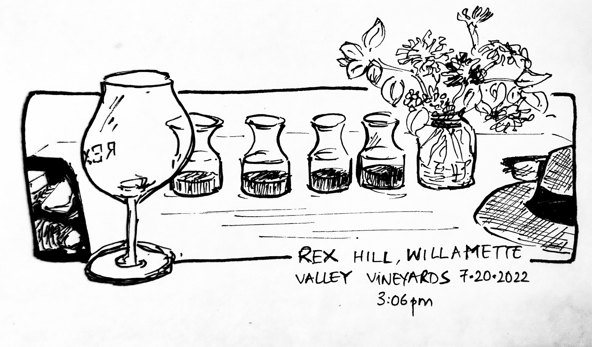 Rex Hill Vineyard. Oregon coast road trip. I called my parents at the first breathtaking view, not knowing the whole journey would unfold the same way!