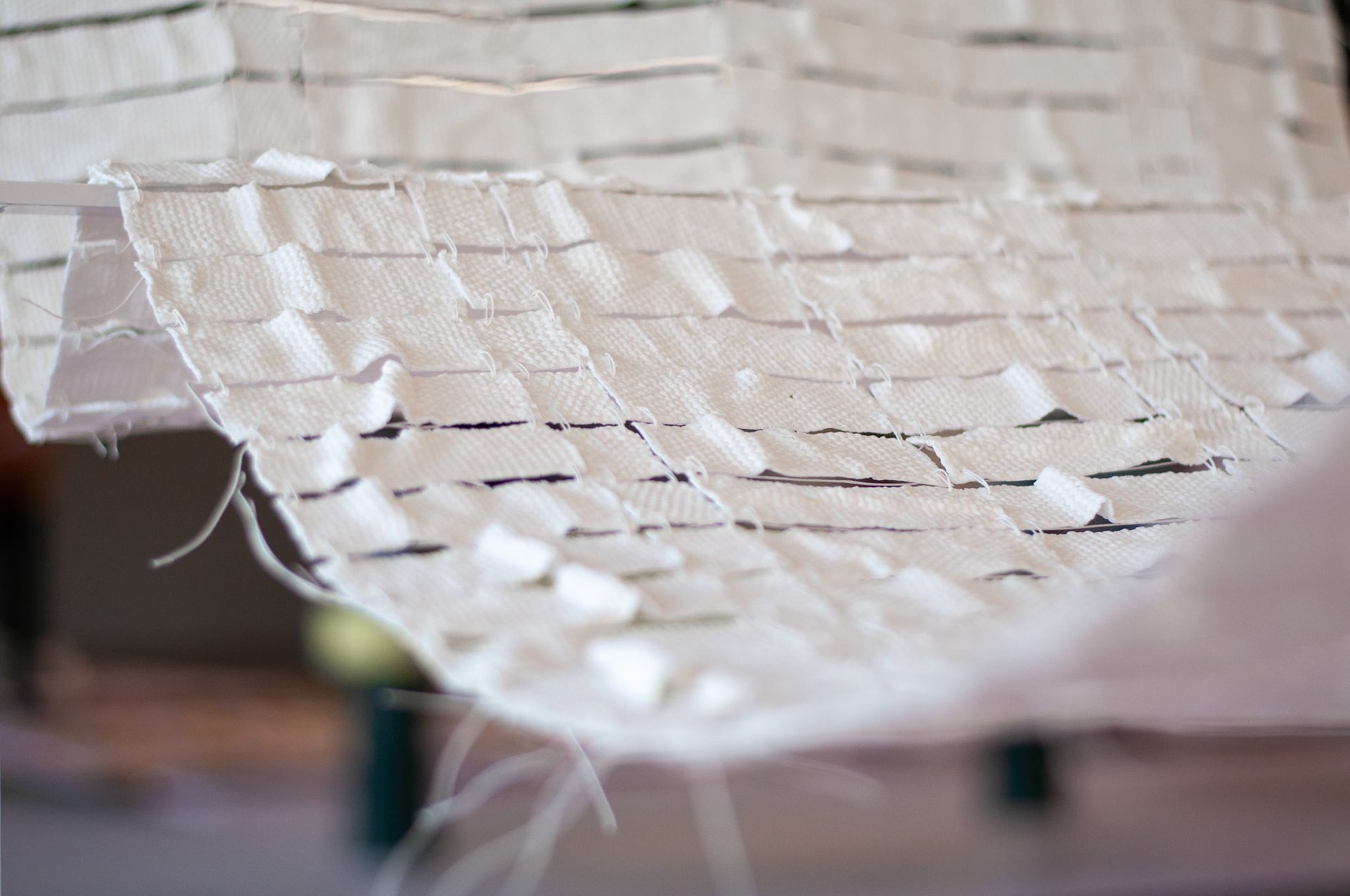 700 connected elements (re)created the fabric and became a memory of its former self.