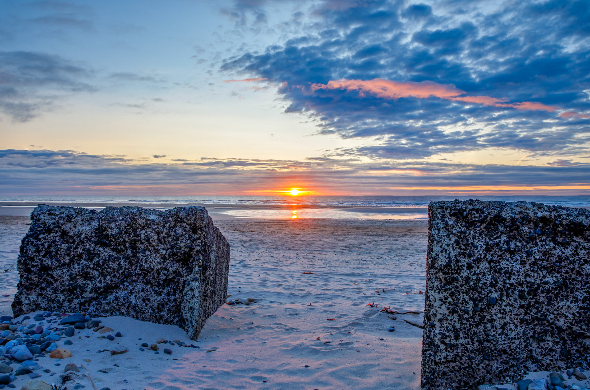 Sunrise, Druridge Bay Beach