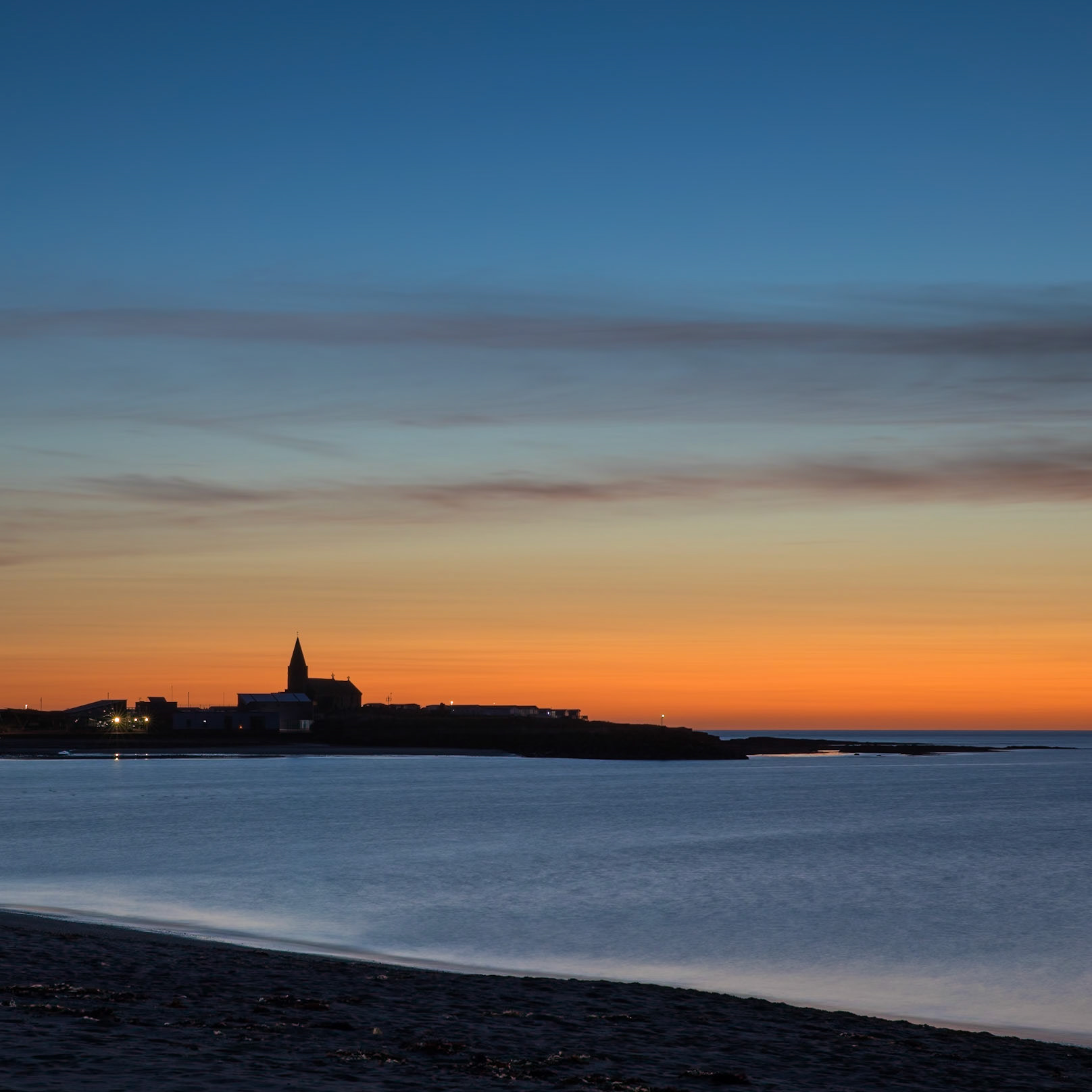 Newgiggin-by-the-Sea at dawn
