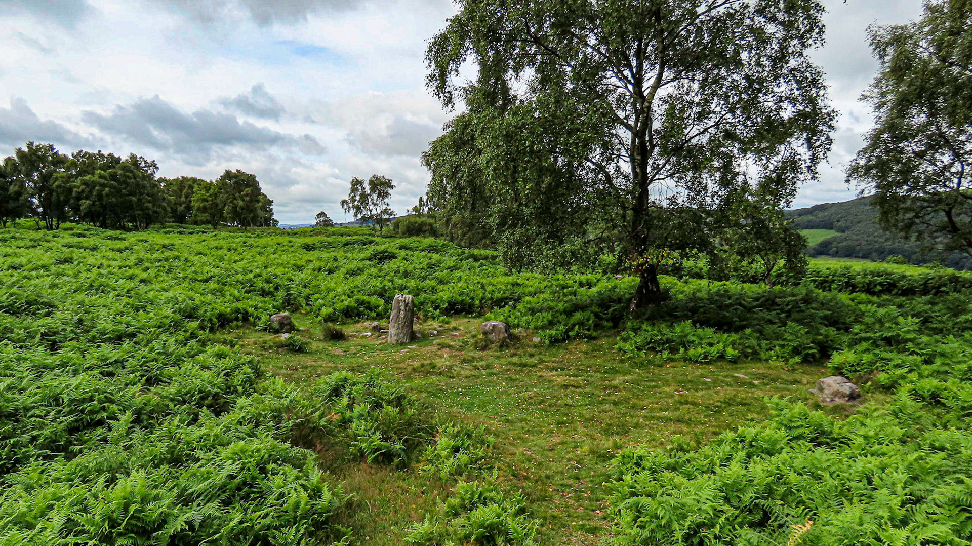 Stone Circle, Froggatt, Derbyshire