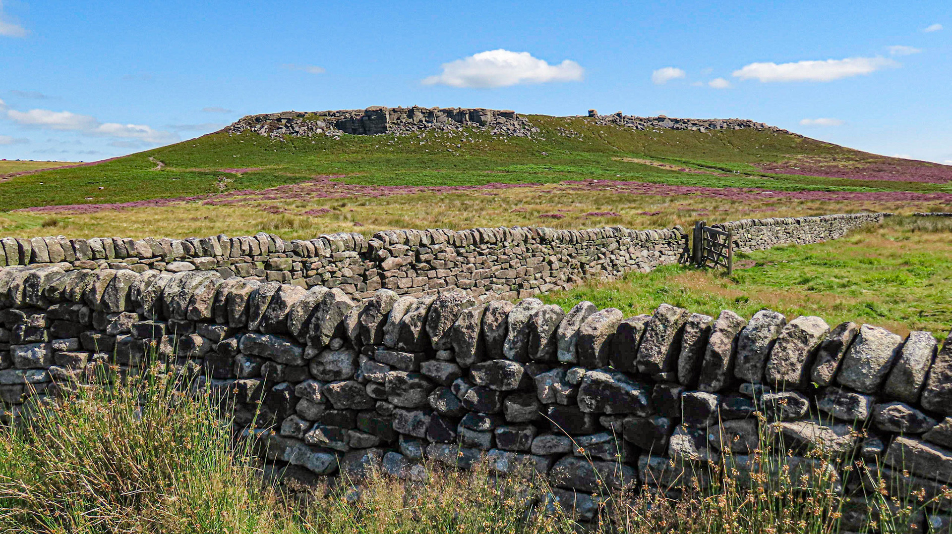 Higger Tor from Sheepfold on Hathersage Moor, Hathersage, Derbyshire